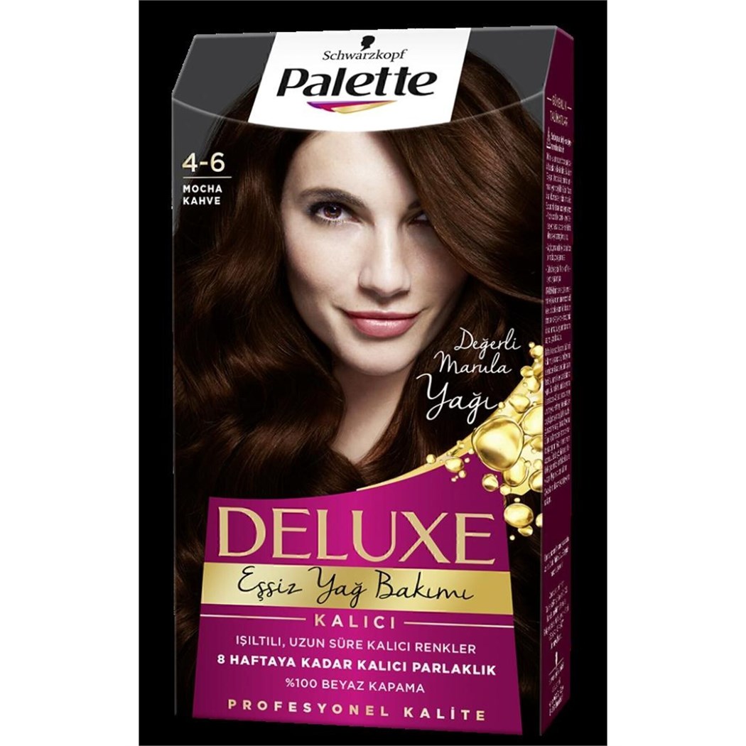 Deluxe Saç Boyası 4-6 Mocha Kahve