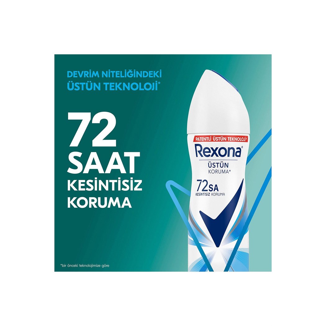Kadın Sprey Deodorant Cotton Dry 72 Saat Kesintisiz Üstün Koruma 150 Mlx3