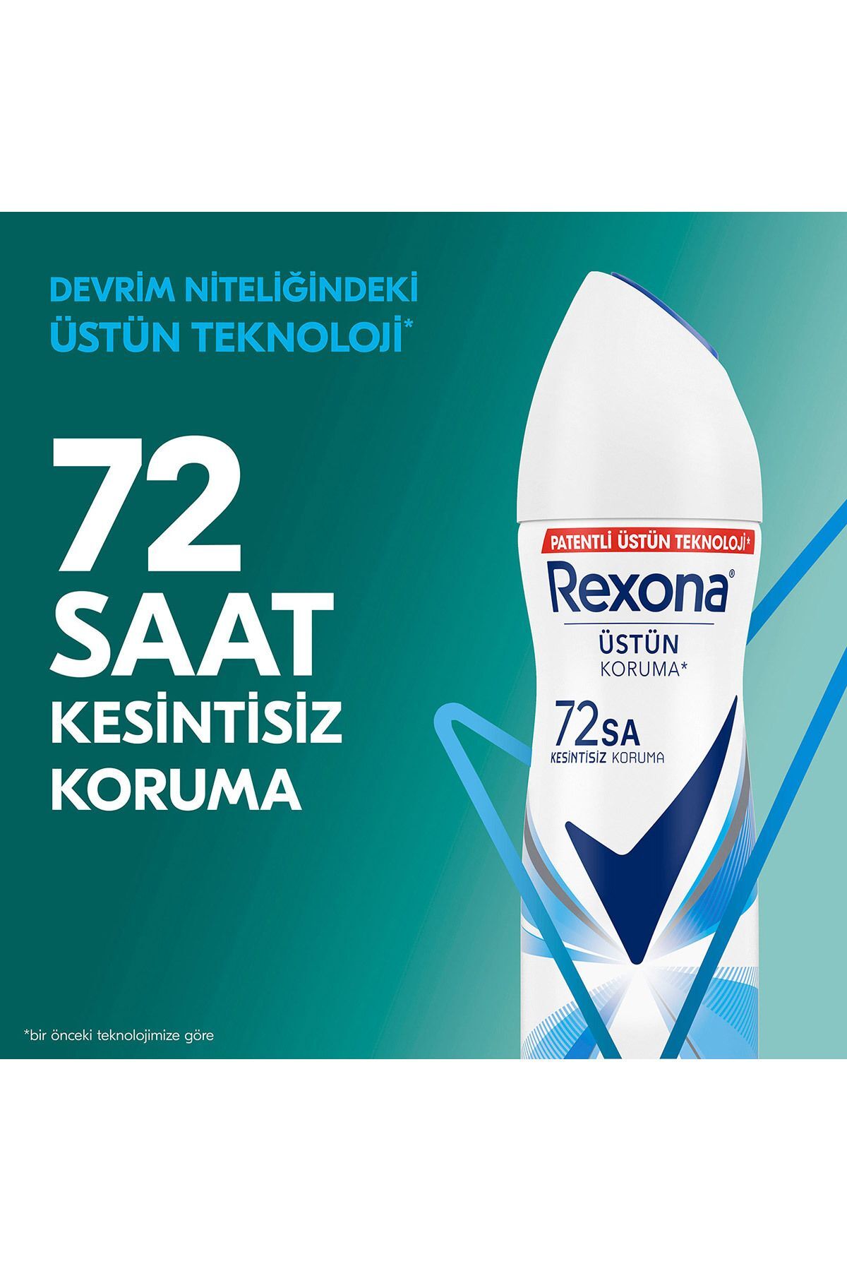Kadın Sprey Deodorant Cotton Dry 72 Saat Kesintisiz Üstün Koruma 150 Mlx3