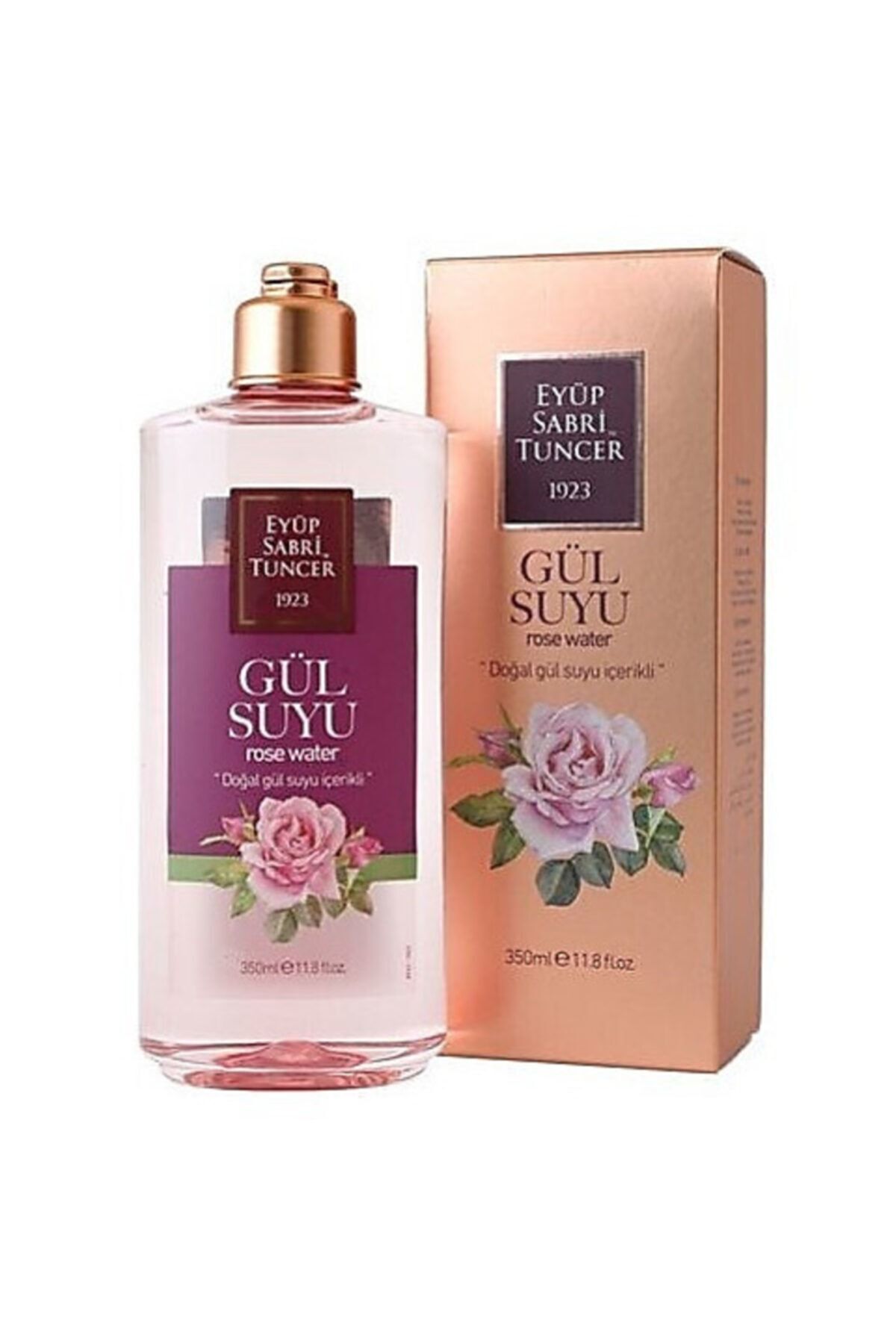 Doğal Gül Suyu 350 Ml x3 Adet