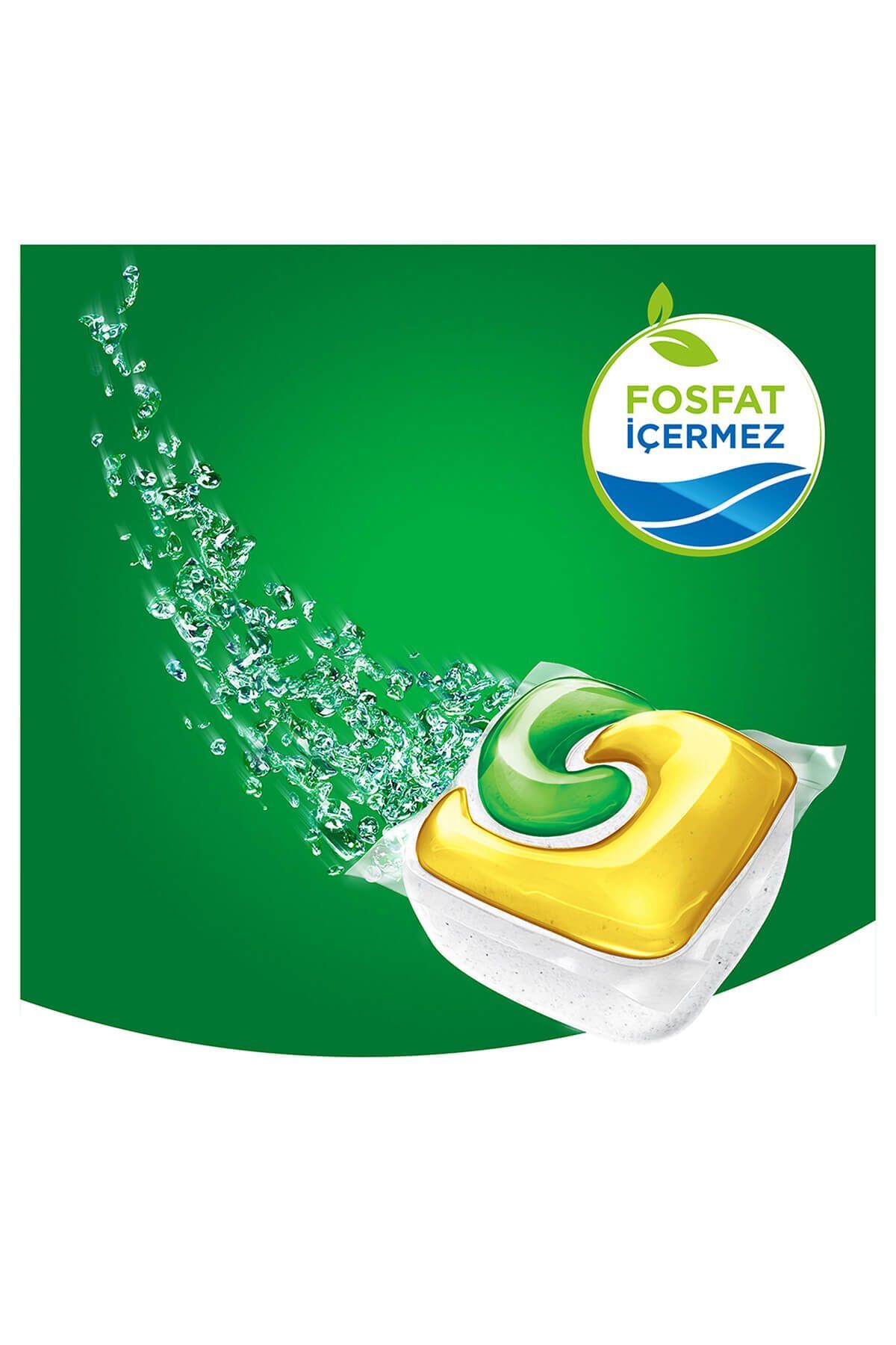 Hepsi Bir Arada 60 Yıkama Bulaşık Makinesi Deterjanı Tableti x4 Adet