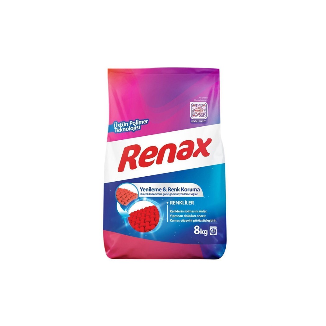 Renkliler Toz Çamaşır Deterjanı 8 Kg