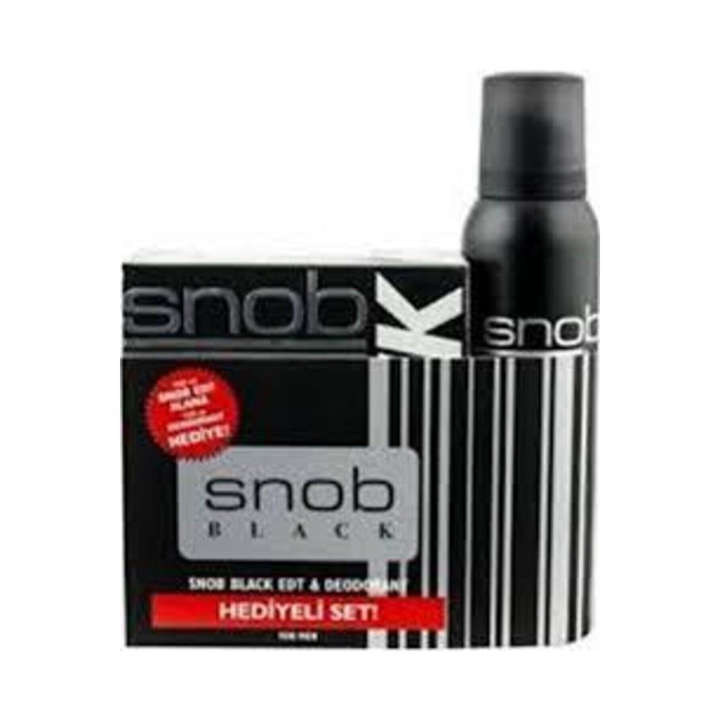 Parfüm Seti Black Edt 100ml 150ml Deodorant Erkek