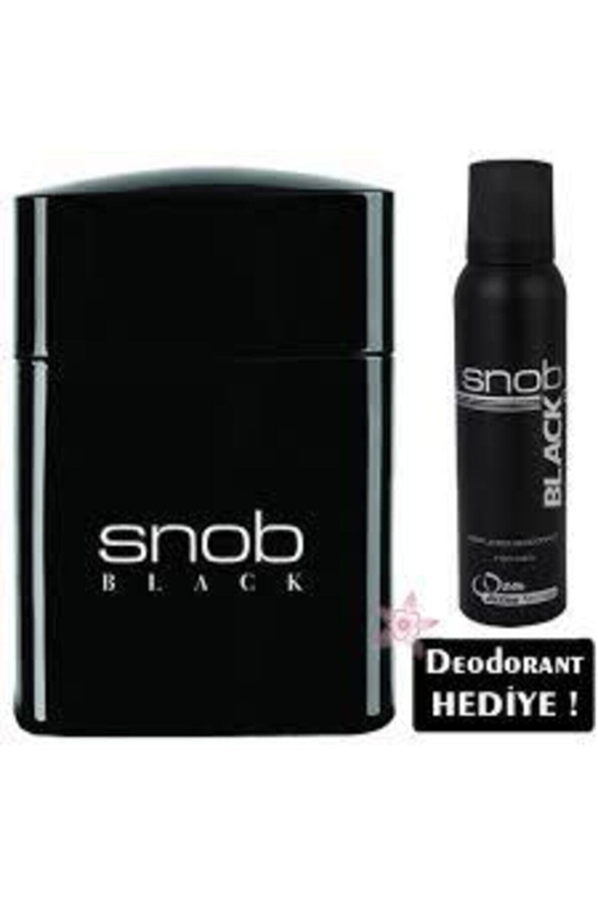 Parfüm Seti Black Edt 100ml 150ml Deodorant Erkek
