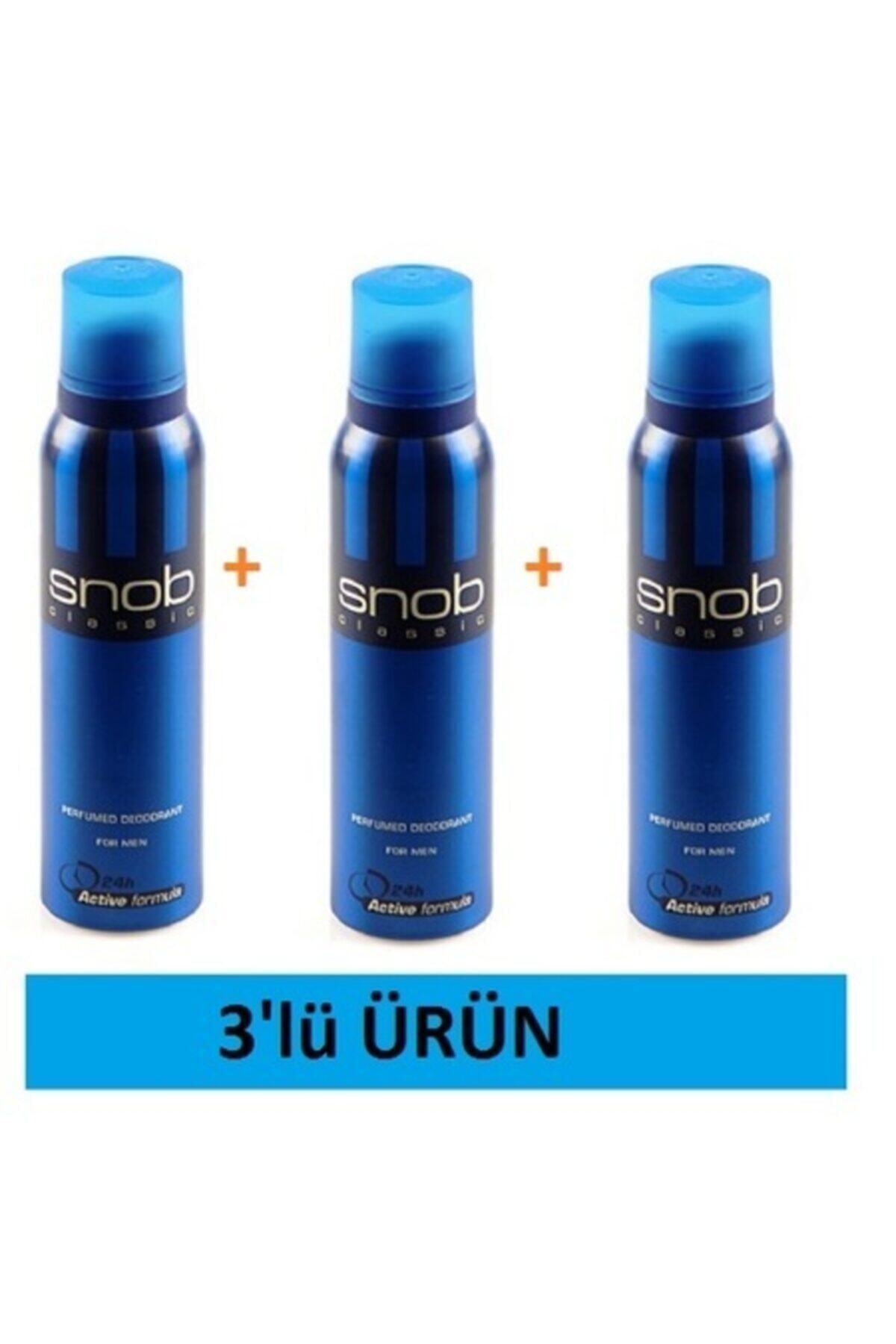 For Men Classic Deodorant 150ml X 3 Adet