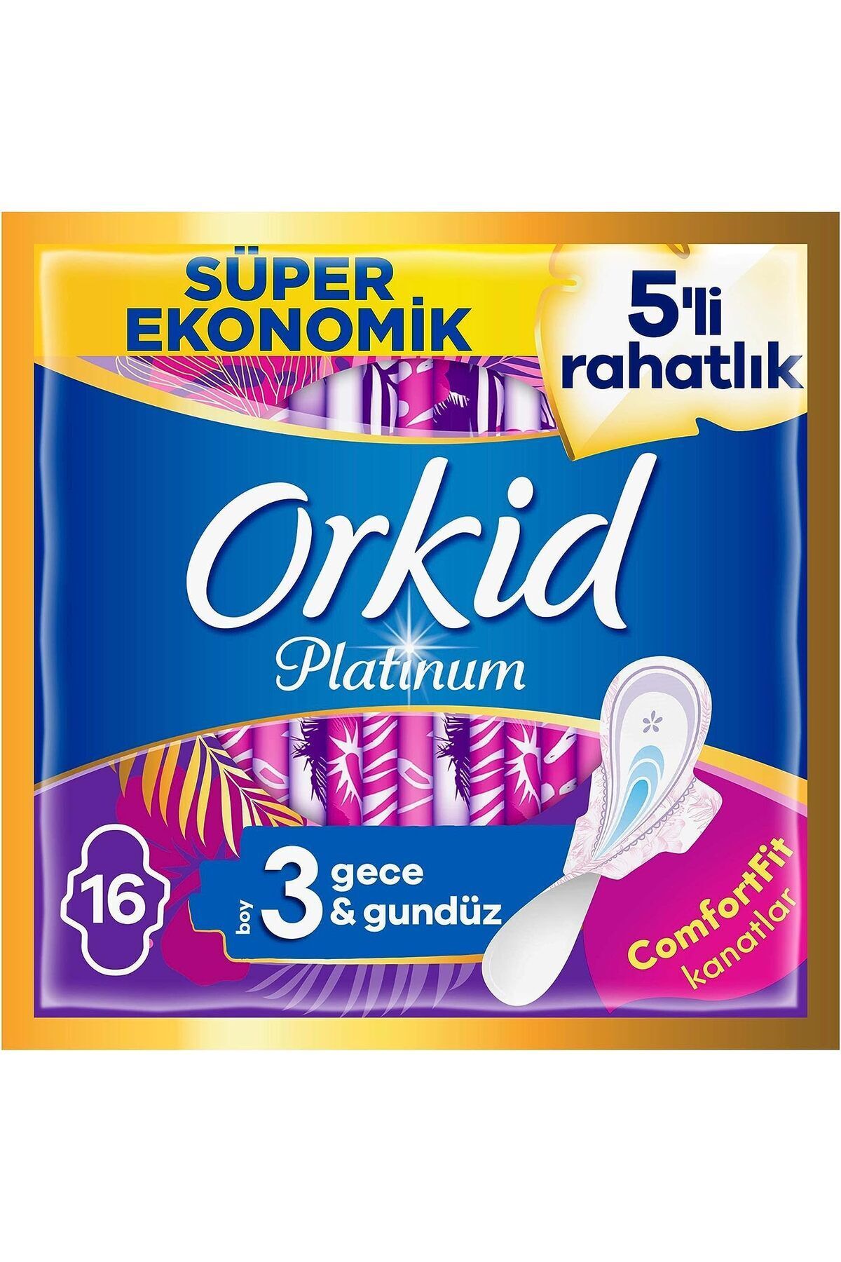 Platinum 4'lü Gece 16 X 5 Adet