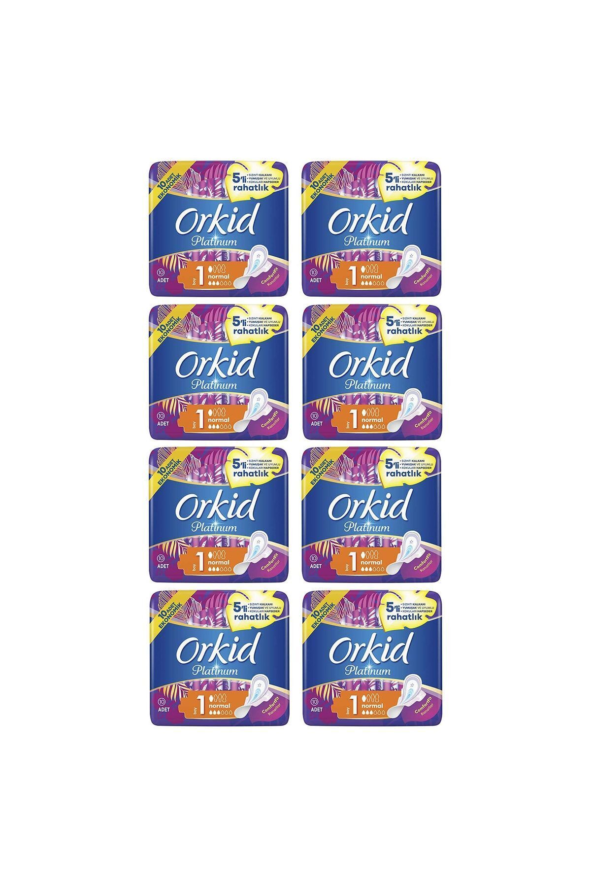 Platinum Hijyenik Ped Normal 80 Adet Anne Kız Paketi