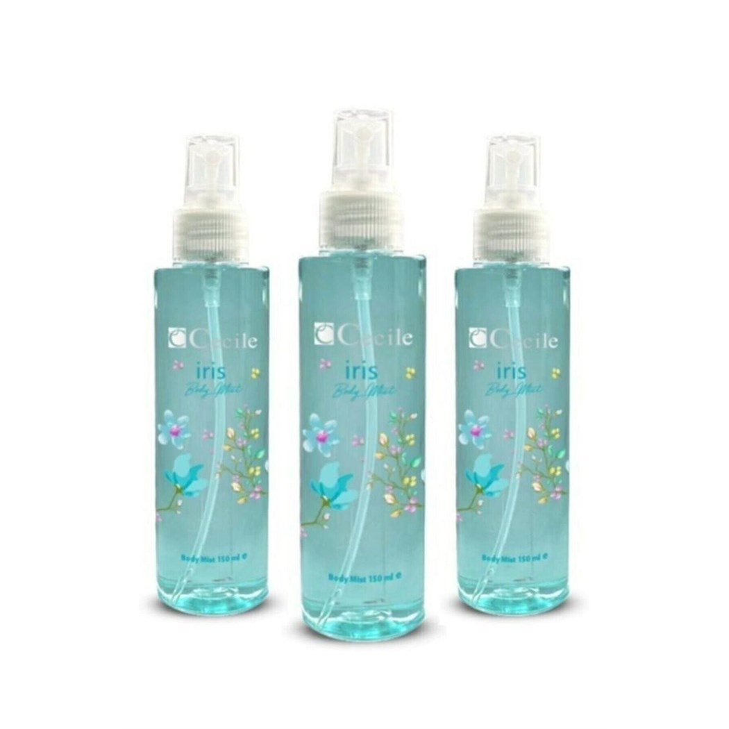 Body Mist 150 ml Women Iris X3 Adet