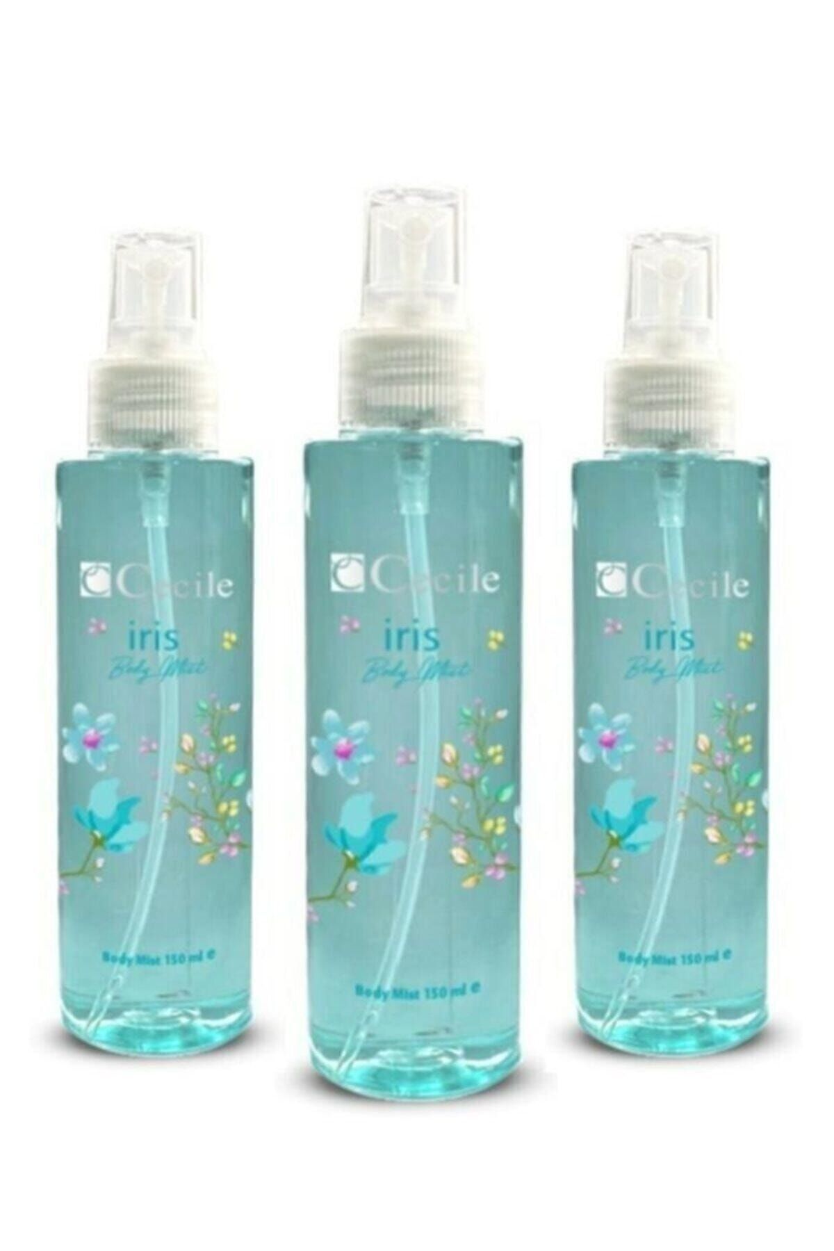 Body Mist 150 ml Women Iris X3 Adet