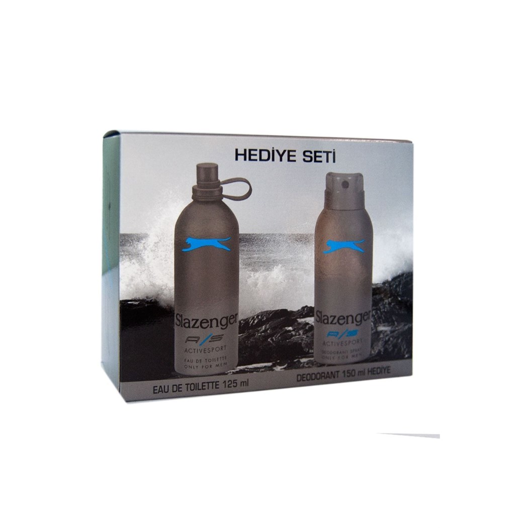 Edt Active Sport 125 ml+deo Mavi