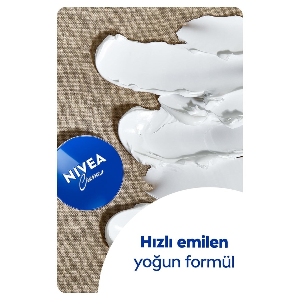 Creme 75ml, Bakım Yapan Koruma, Uzun Süreli Yoğun Nemlendirici, El Yüz ve Vücut, X3 Adet