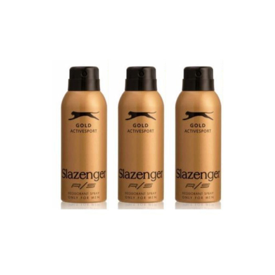 Active Sport Gold Deo 150 ml - Erkek Deodorantı x 3 Adet