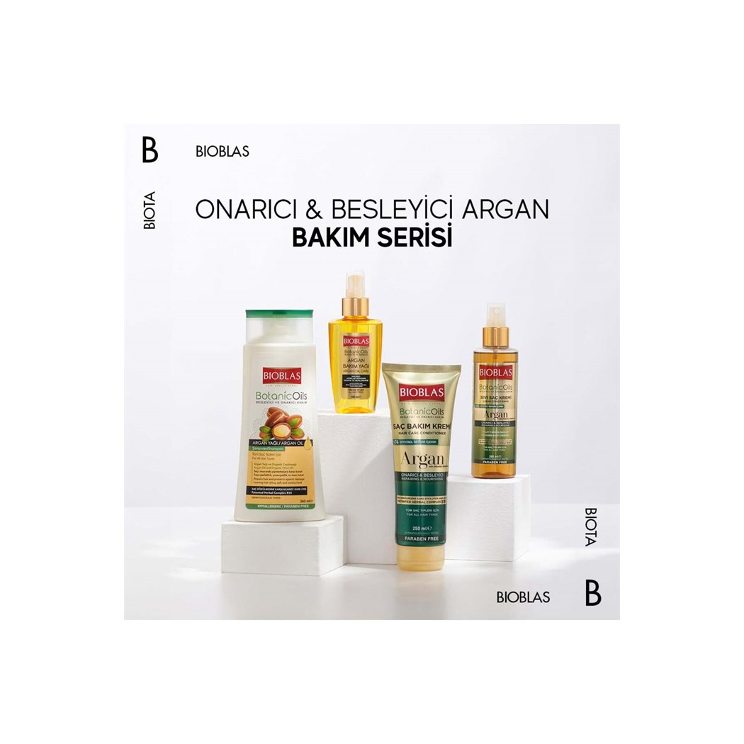 Botanic Oils Argan Yağlı Saç Kremi 250 Ml Onarıcı Argan Saç Bakım Kremi