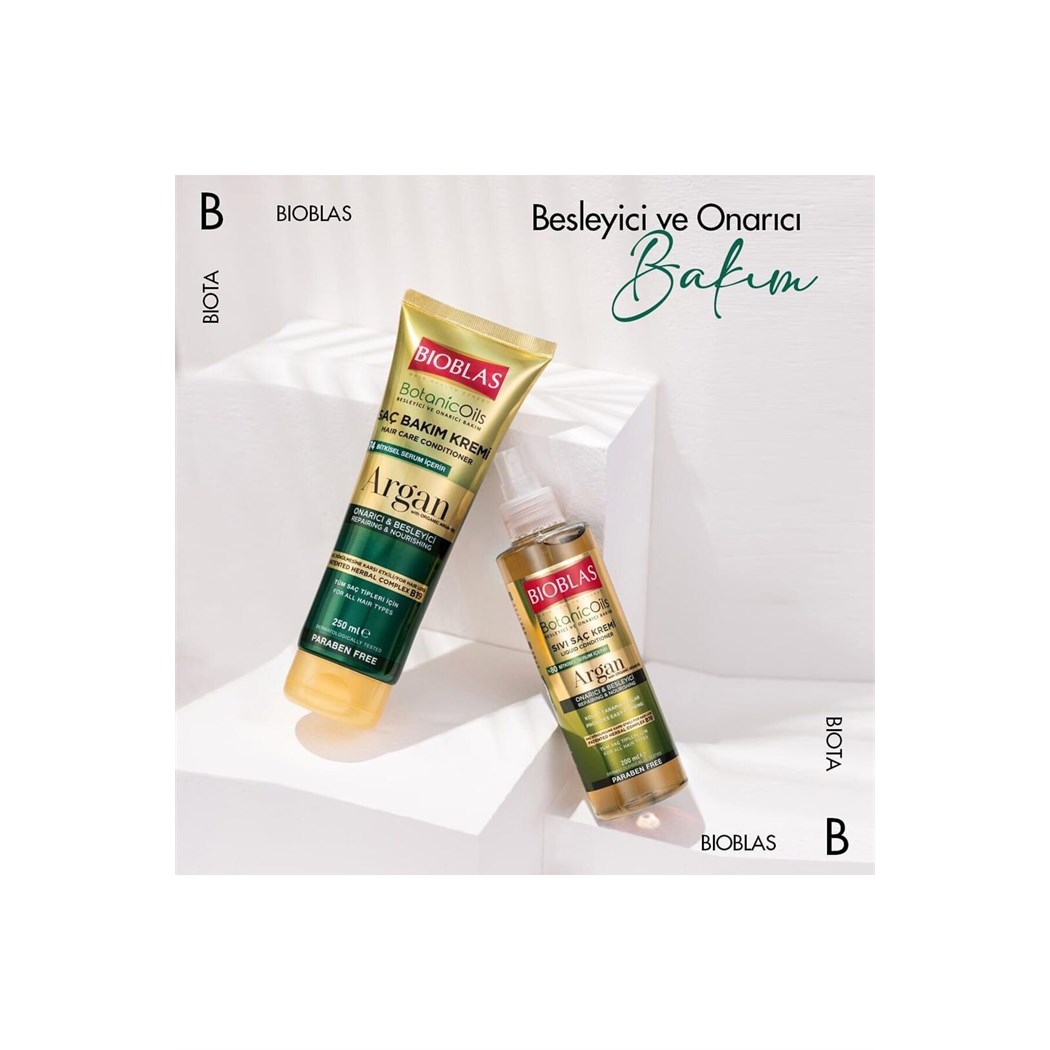Botanic Oils Argan Yağlı Saç Kremi 250 Ml Onarıcı Argan Saç Bakım Kremi