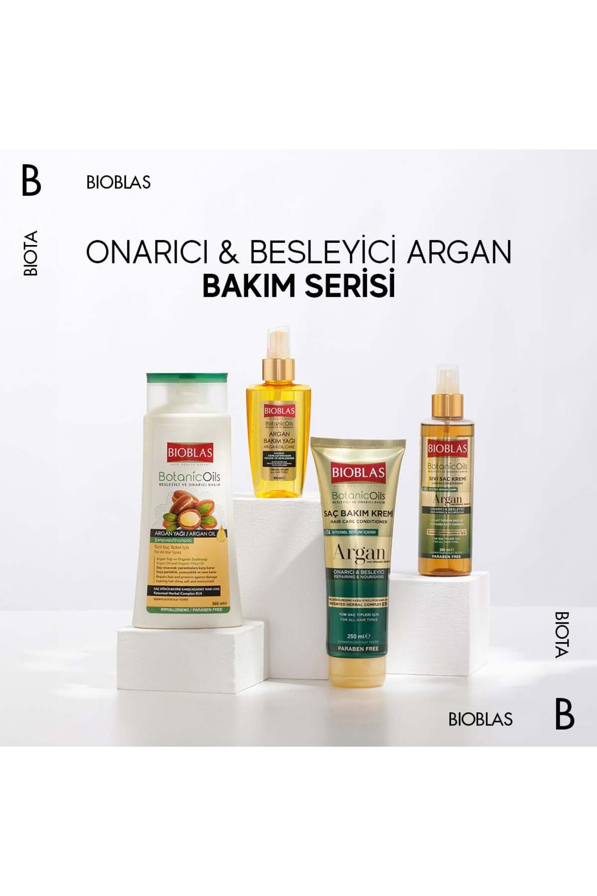 Botanic Oils Argan Yağlı Saç Kremi 250 Ml Onarıcı Argan Saç Bakım Kremi