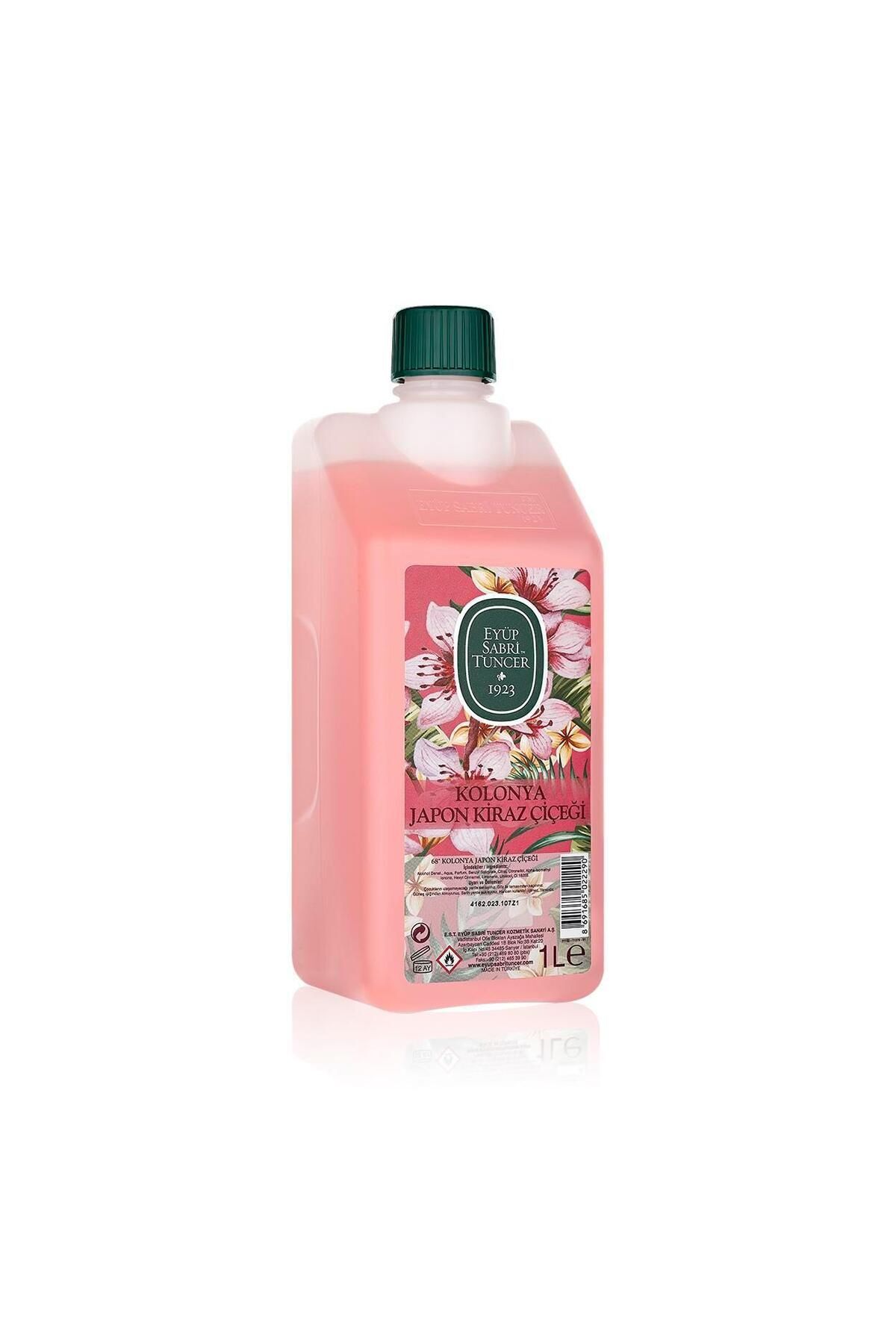 Kolonya Pet 1 Lt Kiraz Çiçeği