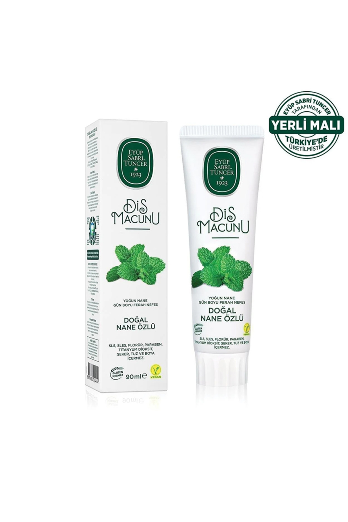 Doğal Nane Özlü Diş Macunu 90 ml