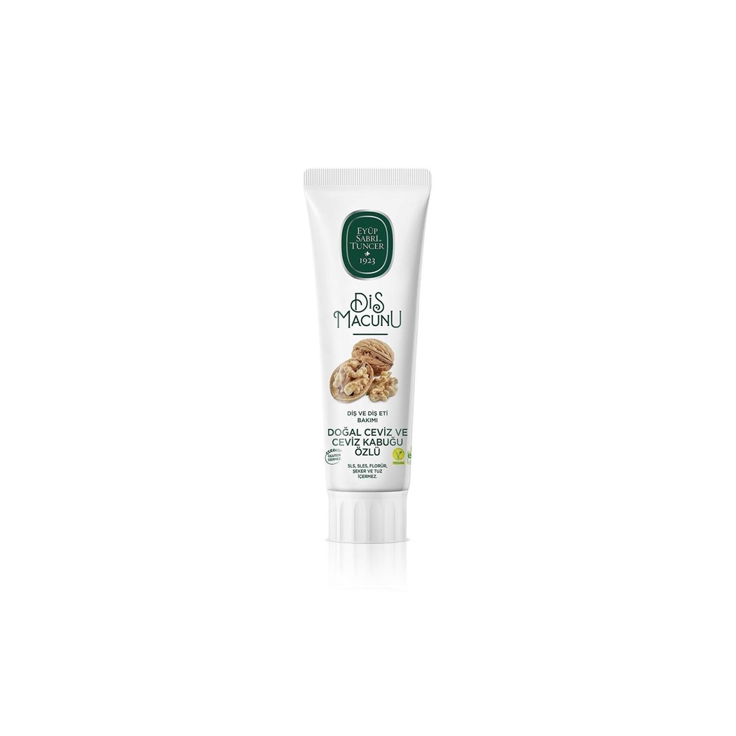 Doğal Ceviz Ve Ceviz Kabuğu Özlü Diş Macunu 90 ml