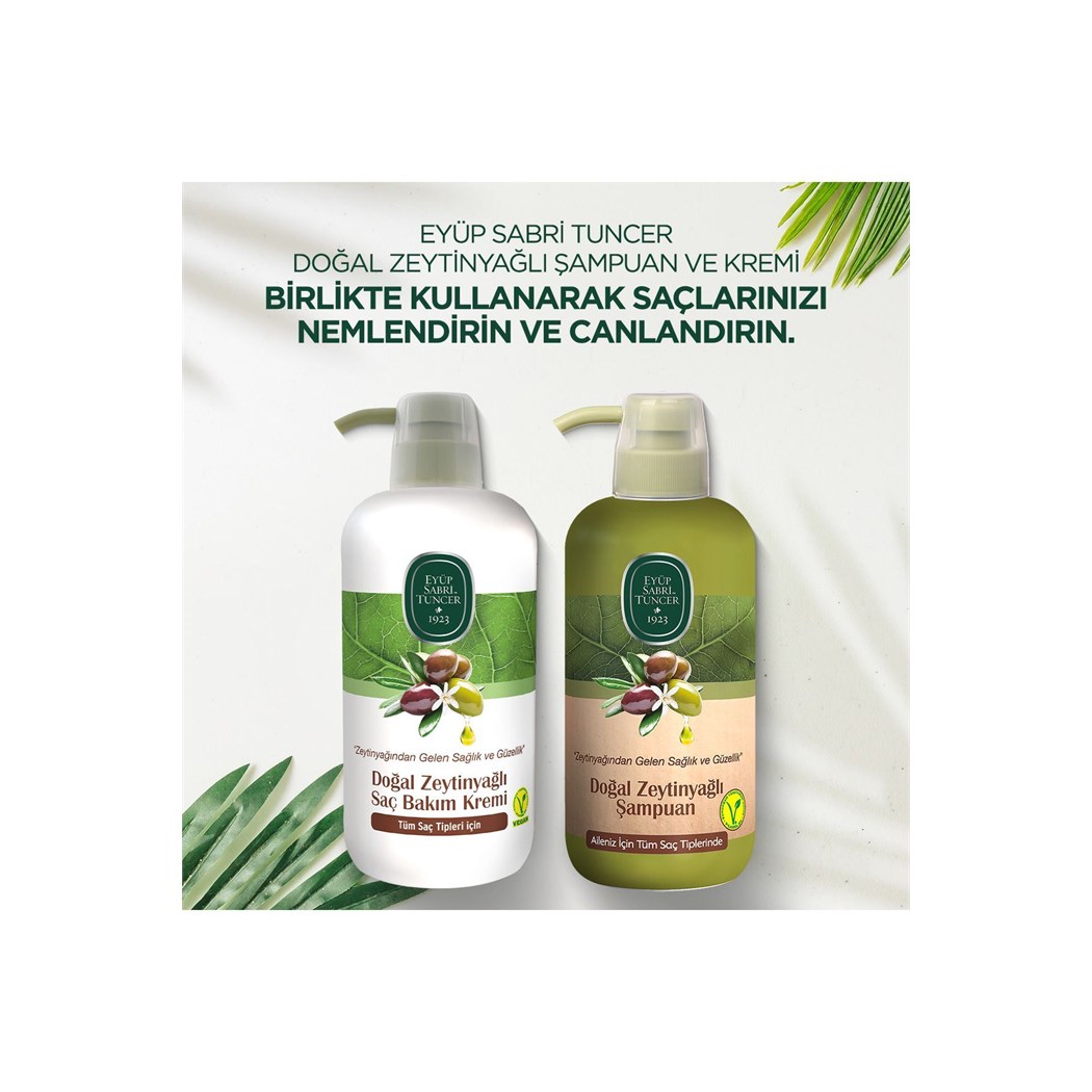 Doğal Zeytinyağlı Şampuan 600 ml