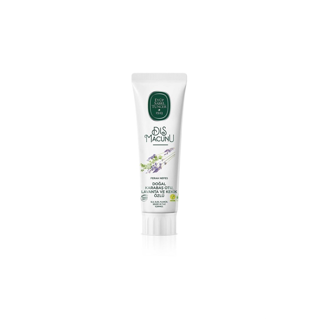 Doğal Karabaş Otu, Lavanta Ve Kekik Özlü Diş Macunu 90 ml