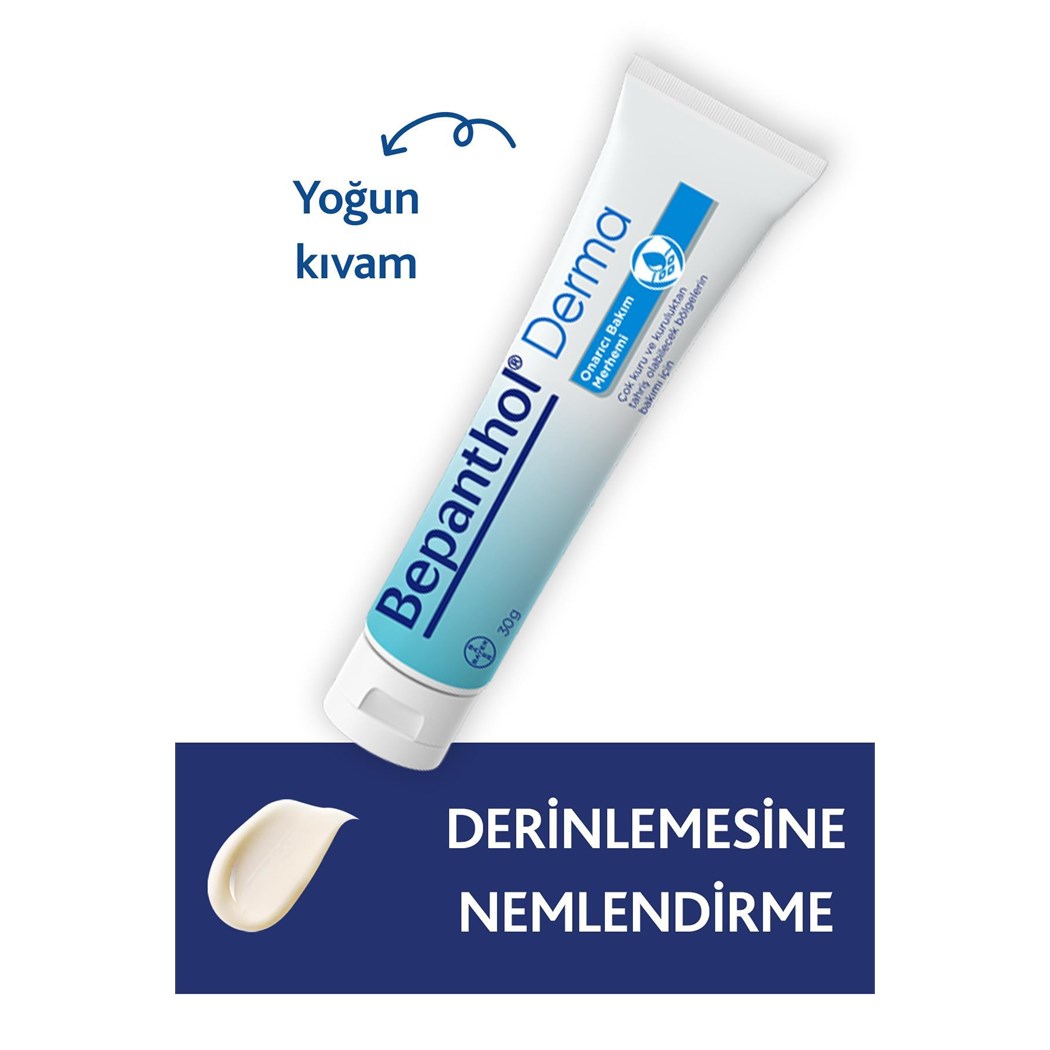 Onarıcı Merhem 30g Çok Kuru Ciltler, Tahrişe Yatkın Bölgeler, Günlük Yoğun Nemlendirici, Vücut Bakım