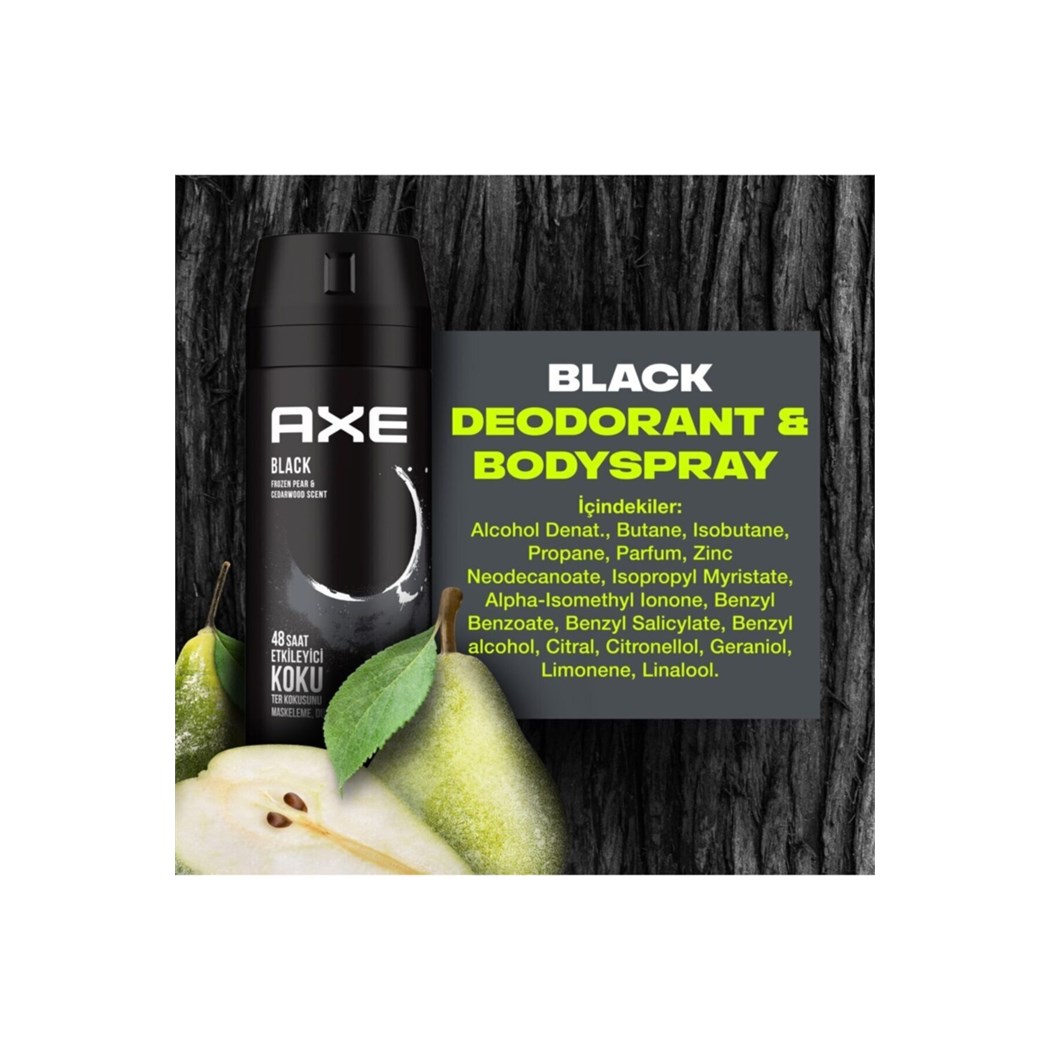 Black Erkek Deodorant Sprey 150 Ml