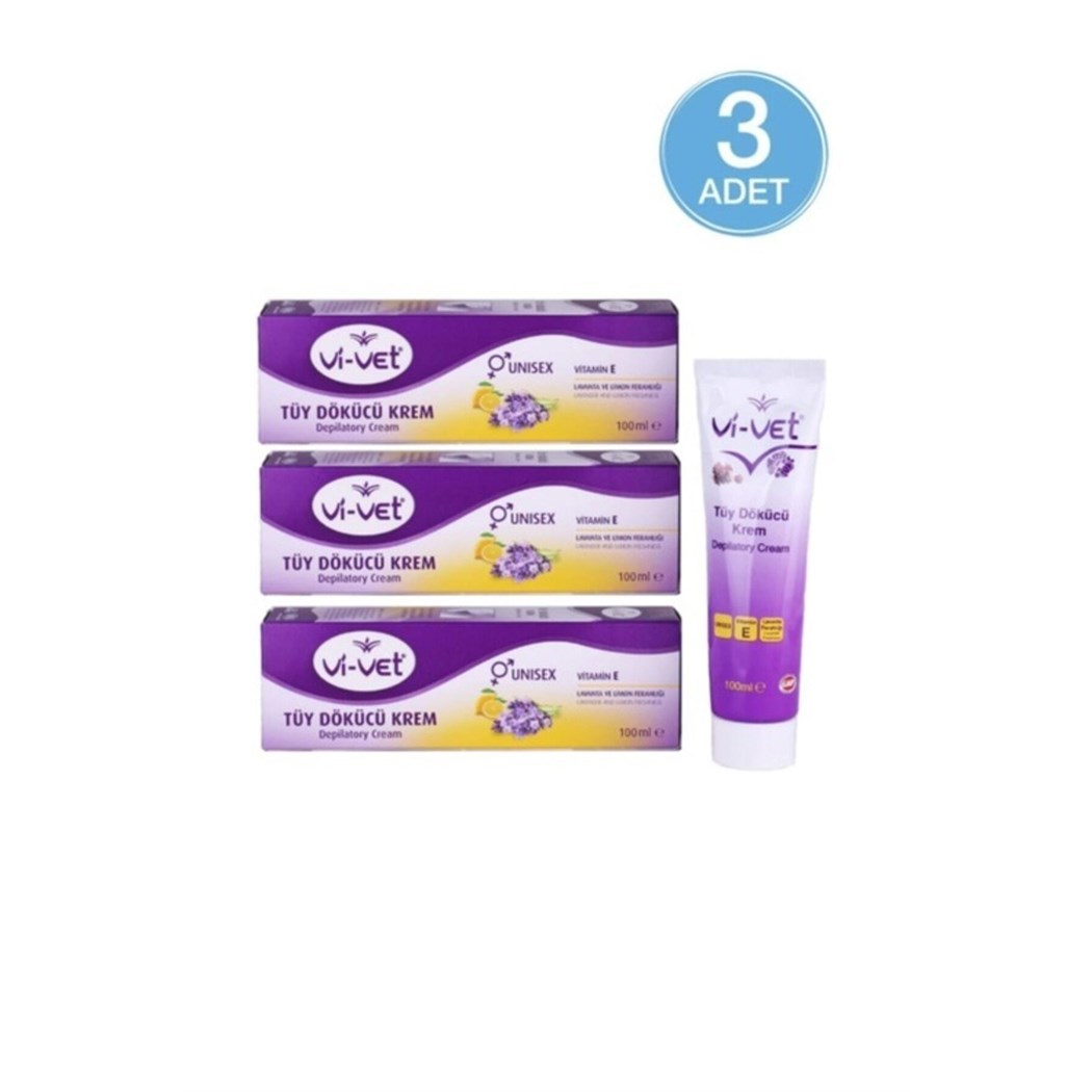 Ağda Tüy Dökücü Krem 100ml X 3 Adet