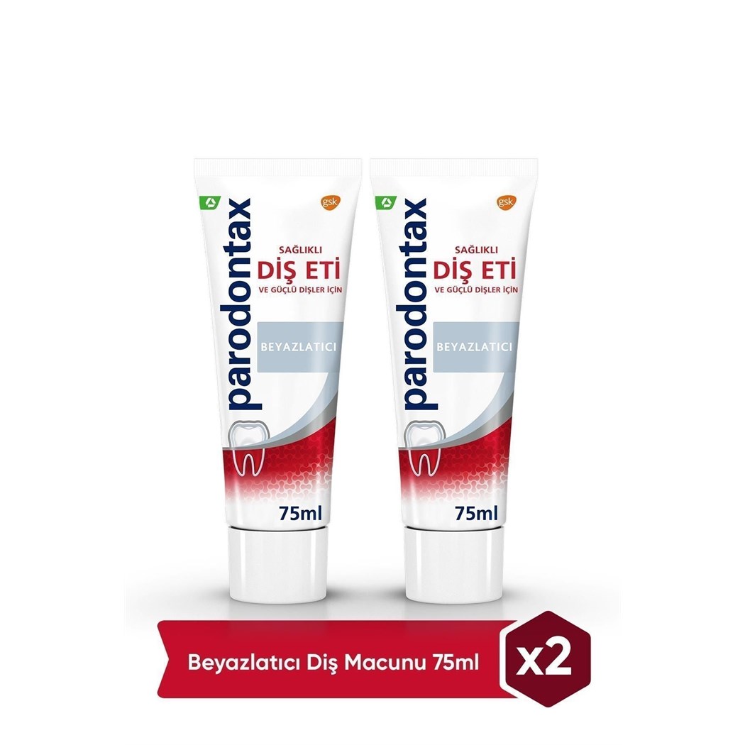 Beyazlatıcı Diş Macunu 75ml x 2 Adet