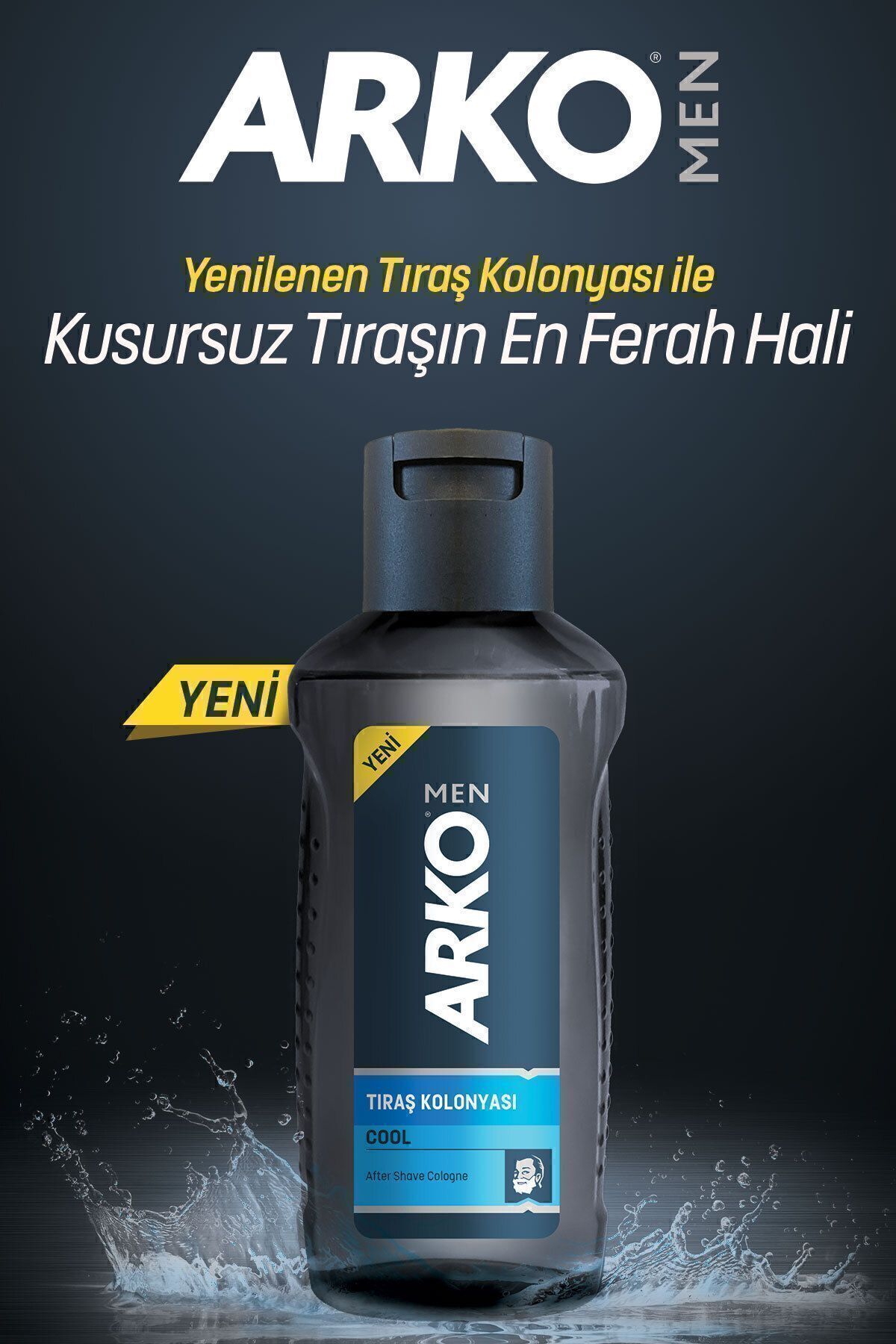 Cool Tıraş Kolonyası 4x255 ml