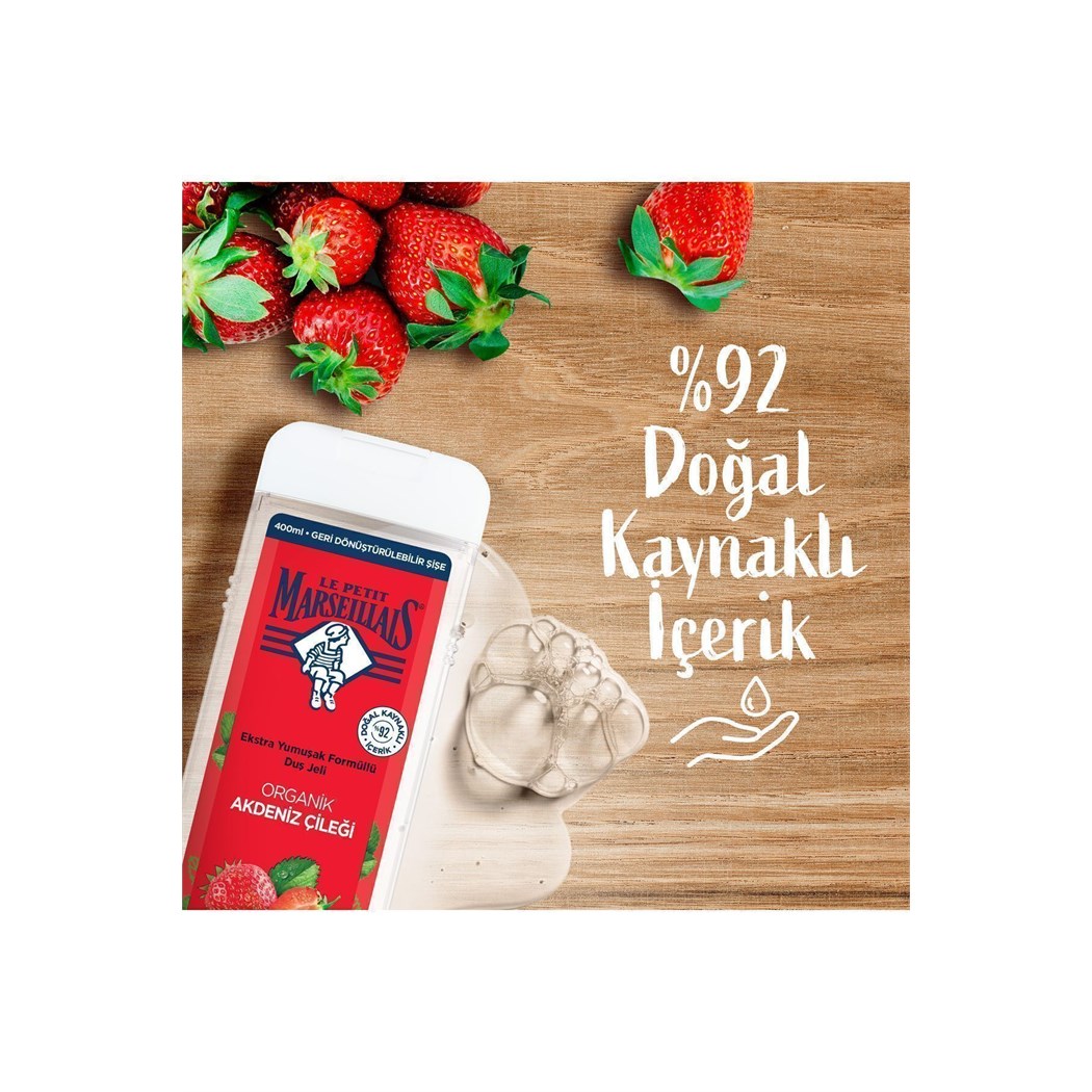 Duş Jeli Akdeniz Çileği 400 ml