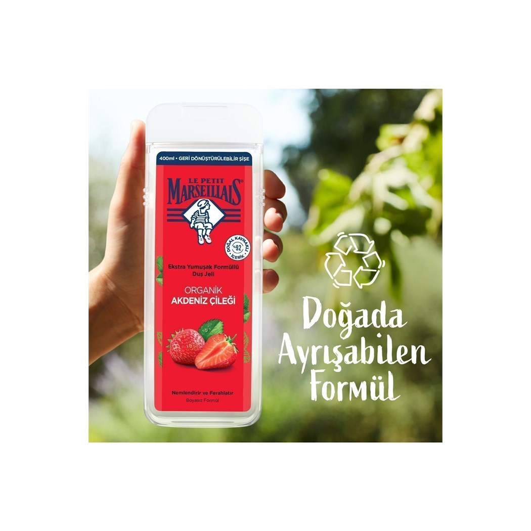 Duş Jeli Akdeniz Çileği 400 ml