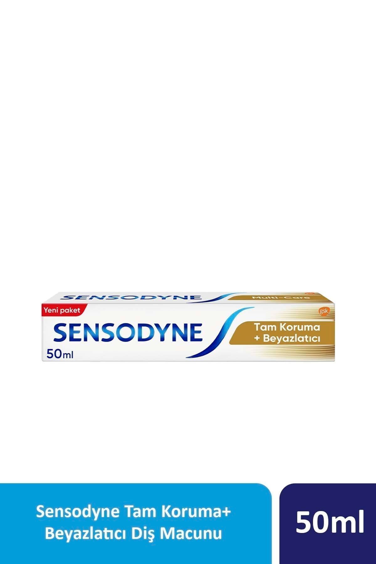 Sensodyne Tam Koruma 50 ml Diş Macunu + Diş Eti Bakımı Diş Fırçası
