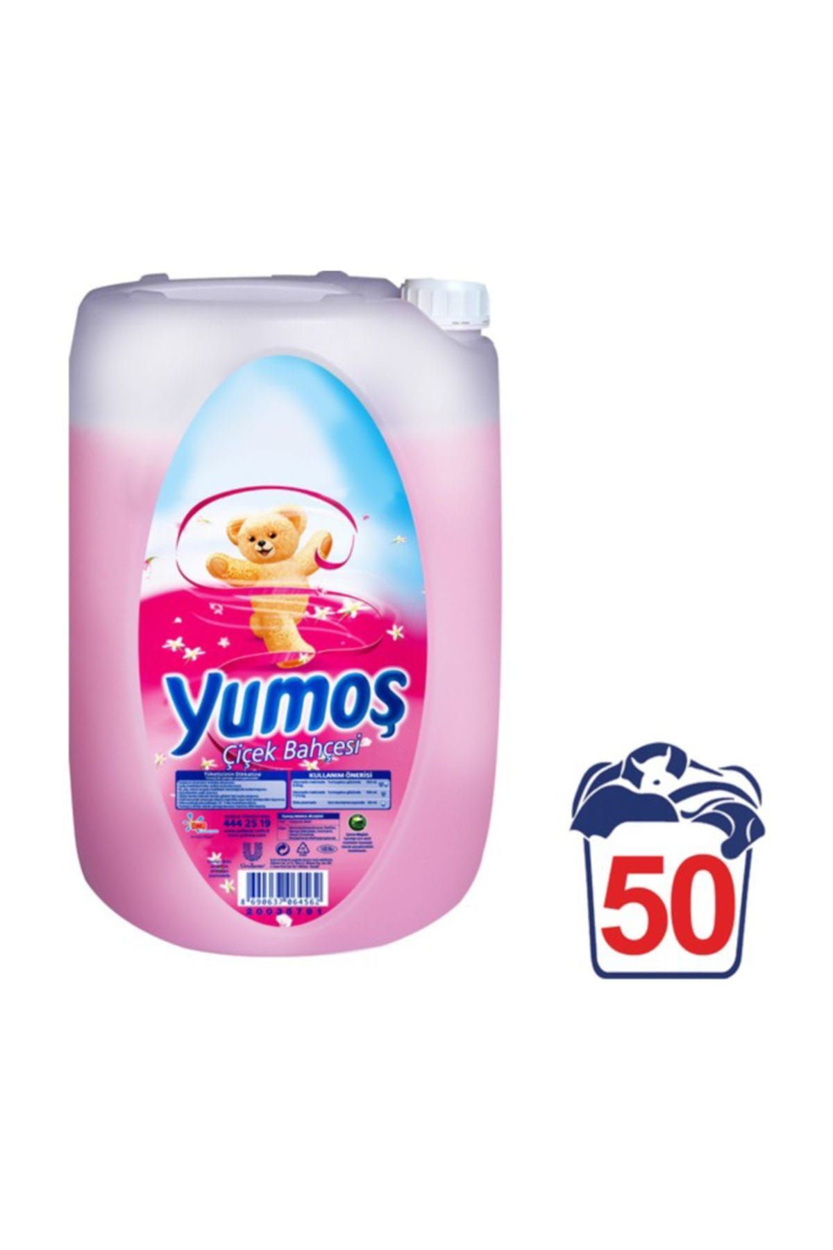 Çiçek Bahçesi Beyazlar ve Renkliler İçin Yumuşatıcı 5000 ml 50 Yıkama