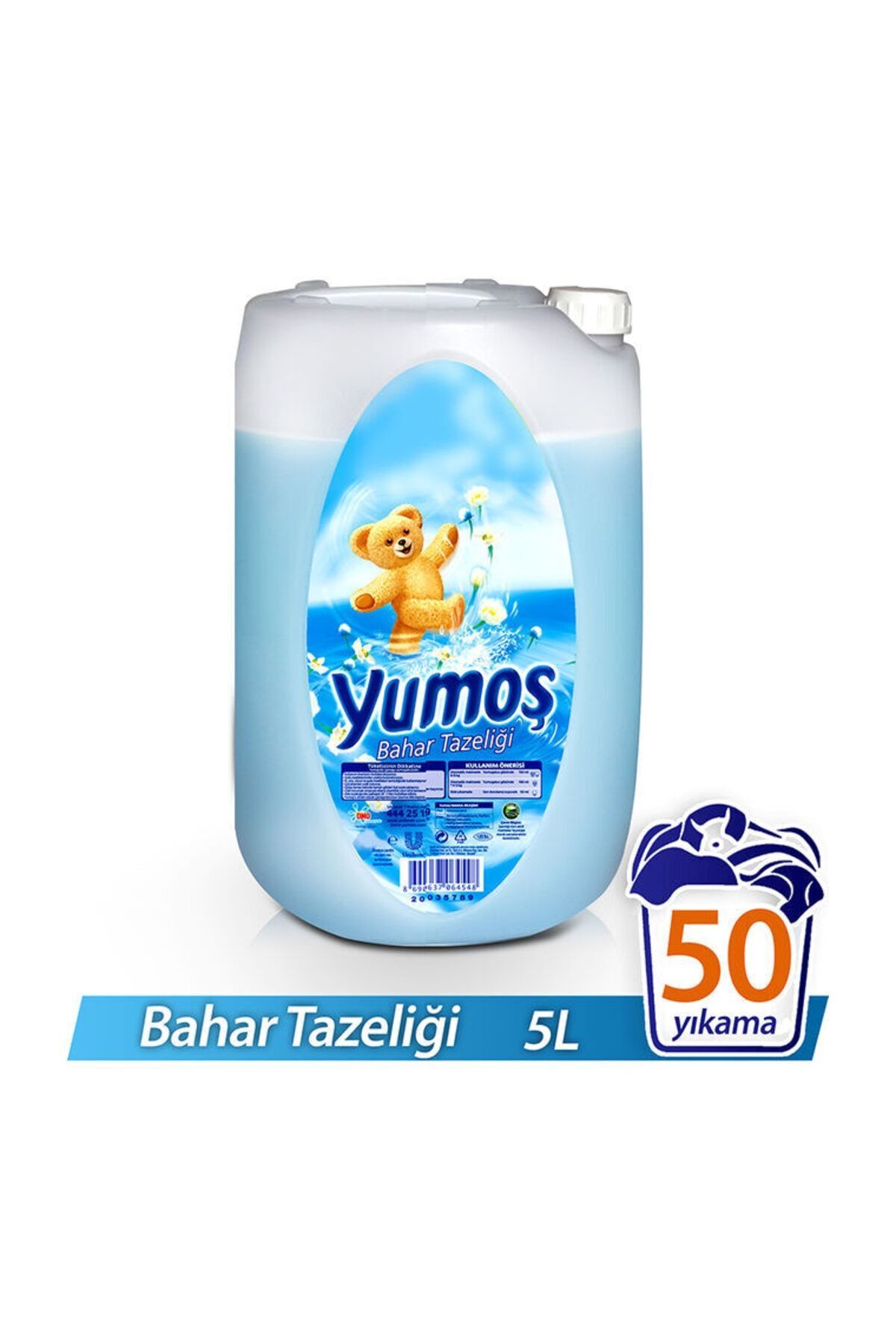 Bahar Tazeliği Beyazlar ve Renkliler İçin Yumuşatıcı 5000 ml 50 Yıkama