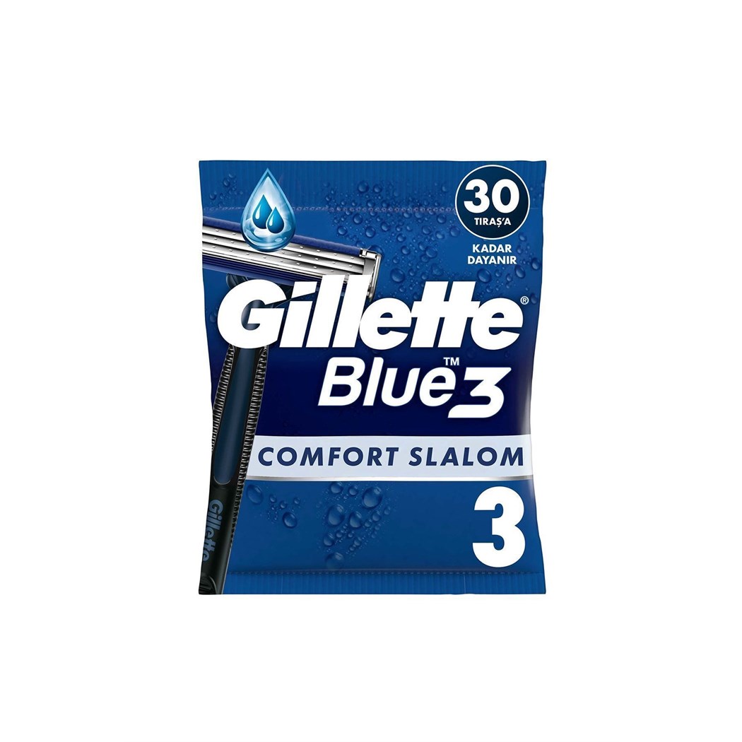 Blue3 Comfort Slalom Tıraş Bıçağı 3'lü