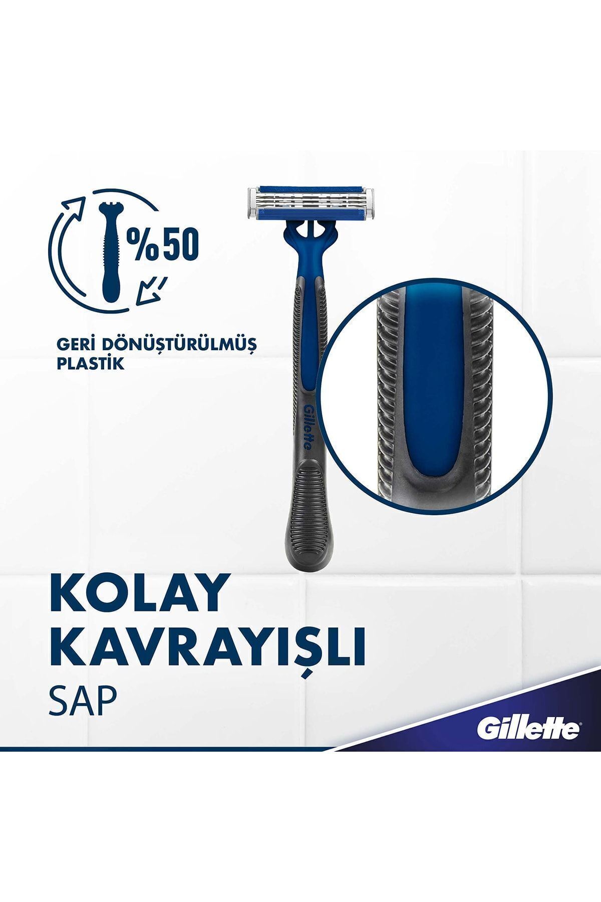 Blue3 Comfort Slalom Tıraş Bıçağı 3'lü