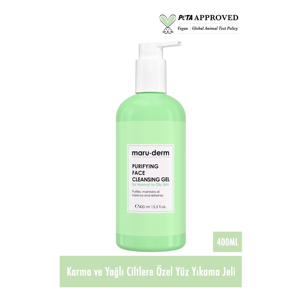 MARU.DERM YÜZ YIKAMA JELİ SALISLK.ASIT 400 ML