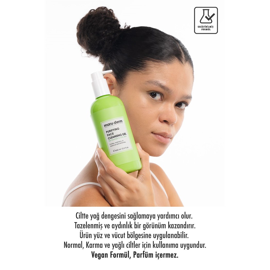 MARU.DERM YÜZ YIKAMA JELİ SALISLK.ASIT 400 ML