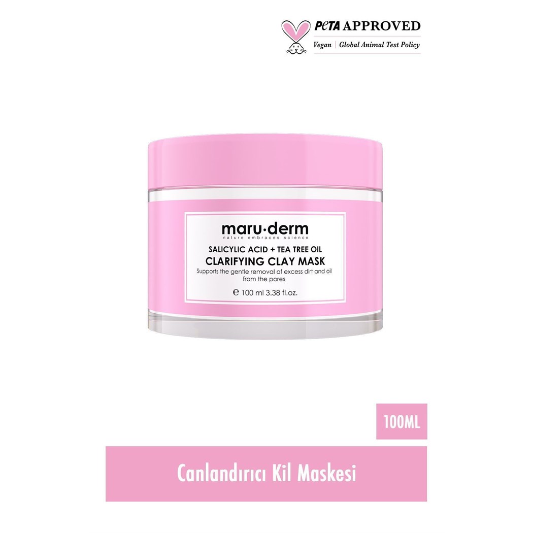 Maru. Derm Kıl Yüz Maskesi Çay Ağacı 100 Ml