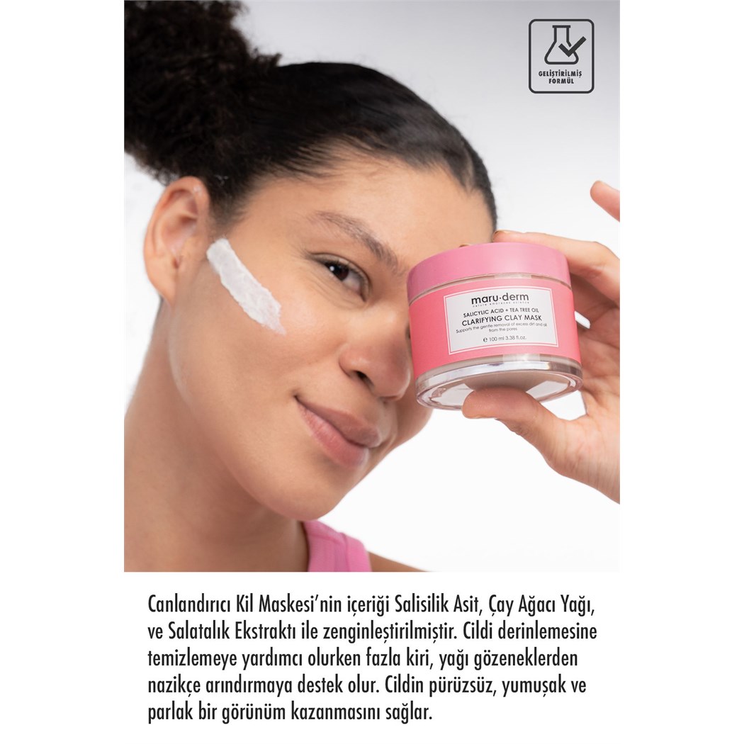 Maru. Derm Kıl Yüz Maskesi Çay Ağacı 100 Ml