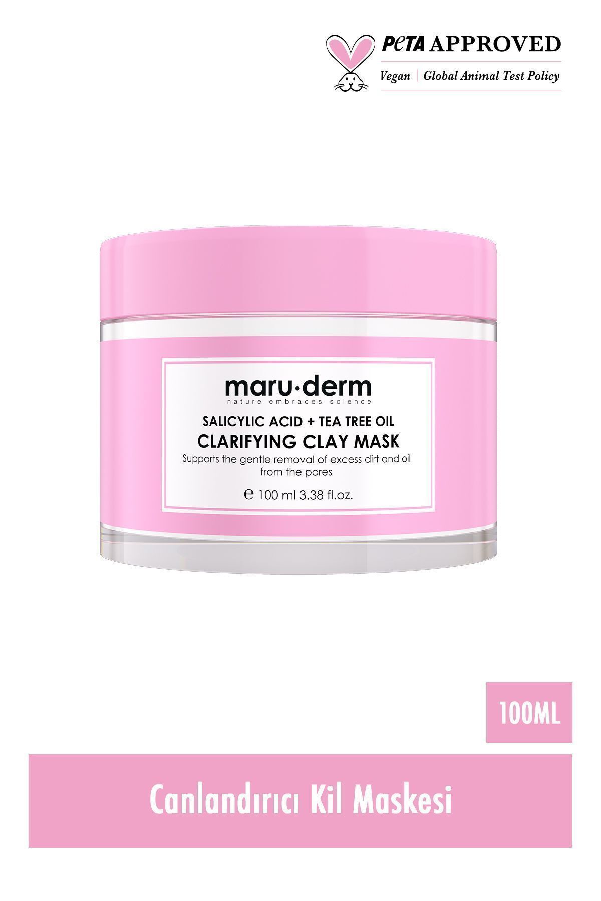 Maru. Derm Kıl Yüz Maskesi Çay Ağacı 100 Ml