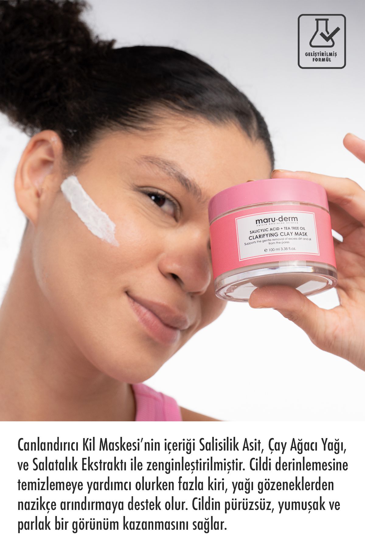 Maru. Derm Kıl Yüz Maskesi Çay Ağacı 100 Ml