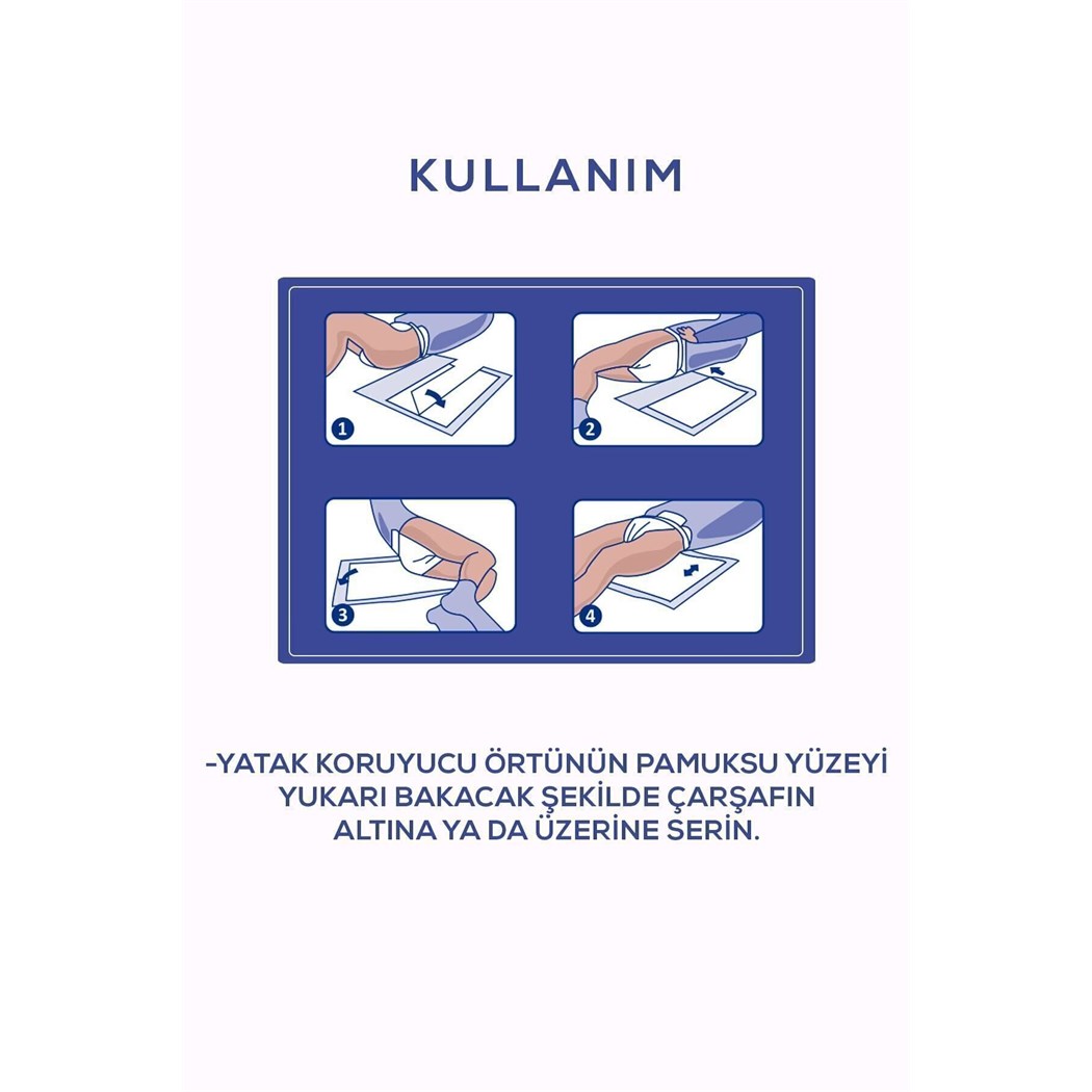 Yatak Koruyucu Örtü 60x90 Cm 30'lu ÇİŞ PEDİ KEDİ KÖPEK