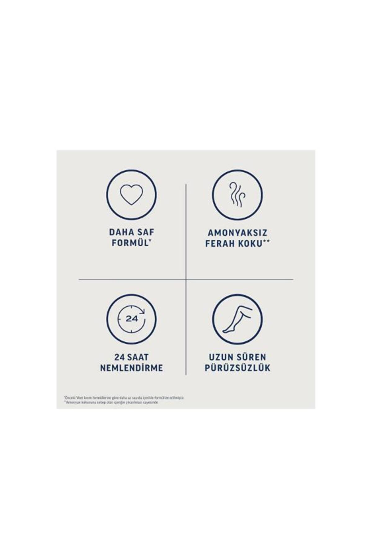 Pure Tüy Dökücü Krem Bacak ve Vücut Bölgesi Hassas Ciltler 200 ml