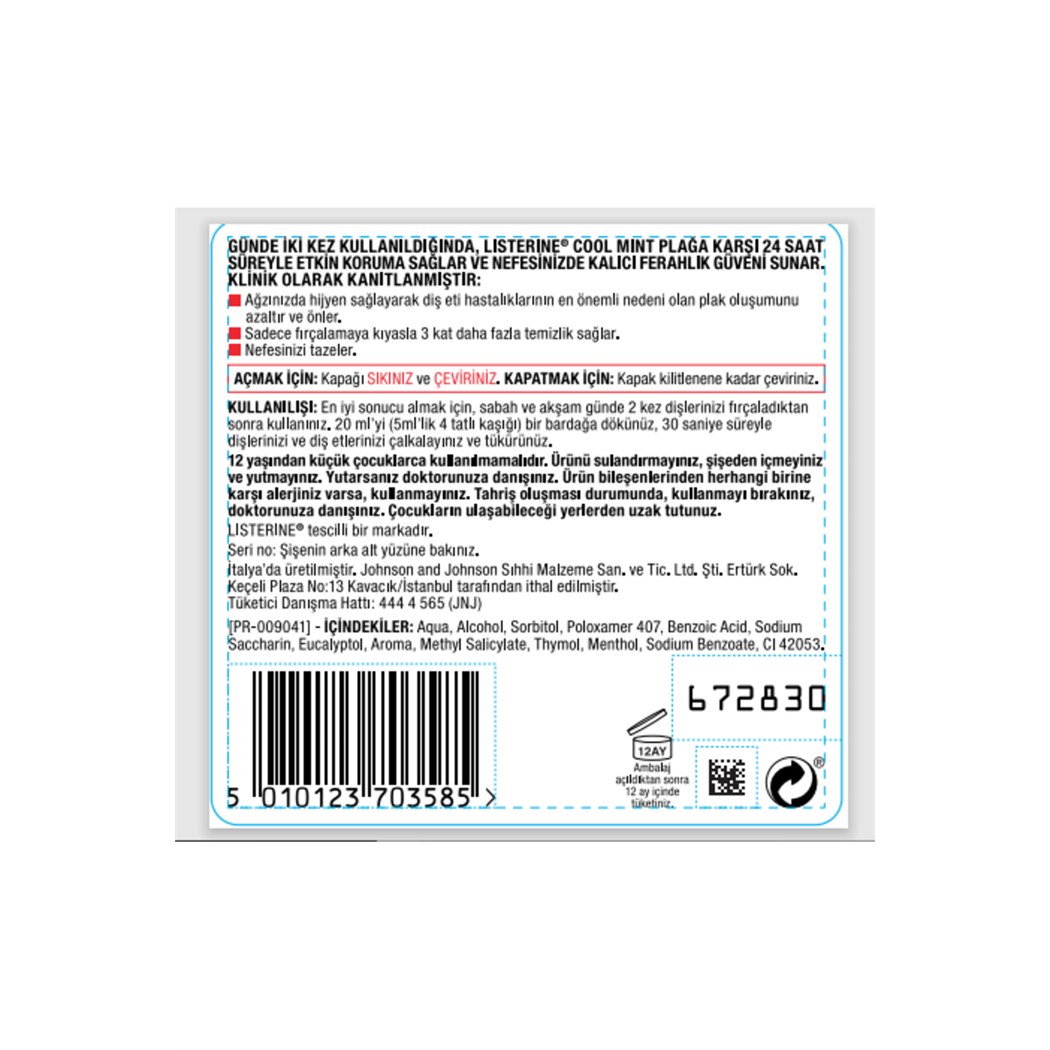 Mouthwash Coolmint 500 ml