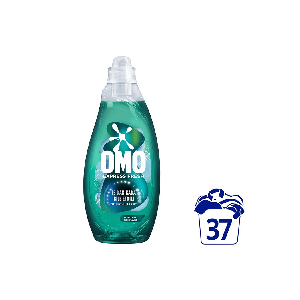 Express Fresh Kötü Koku Karşıtı Beyaz Ve Renkliler Sıvı Çamaşır Deterjanı 1480 ml