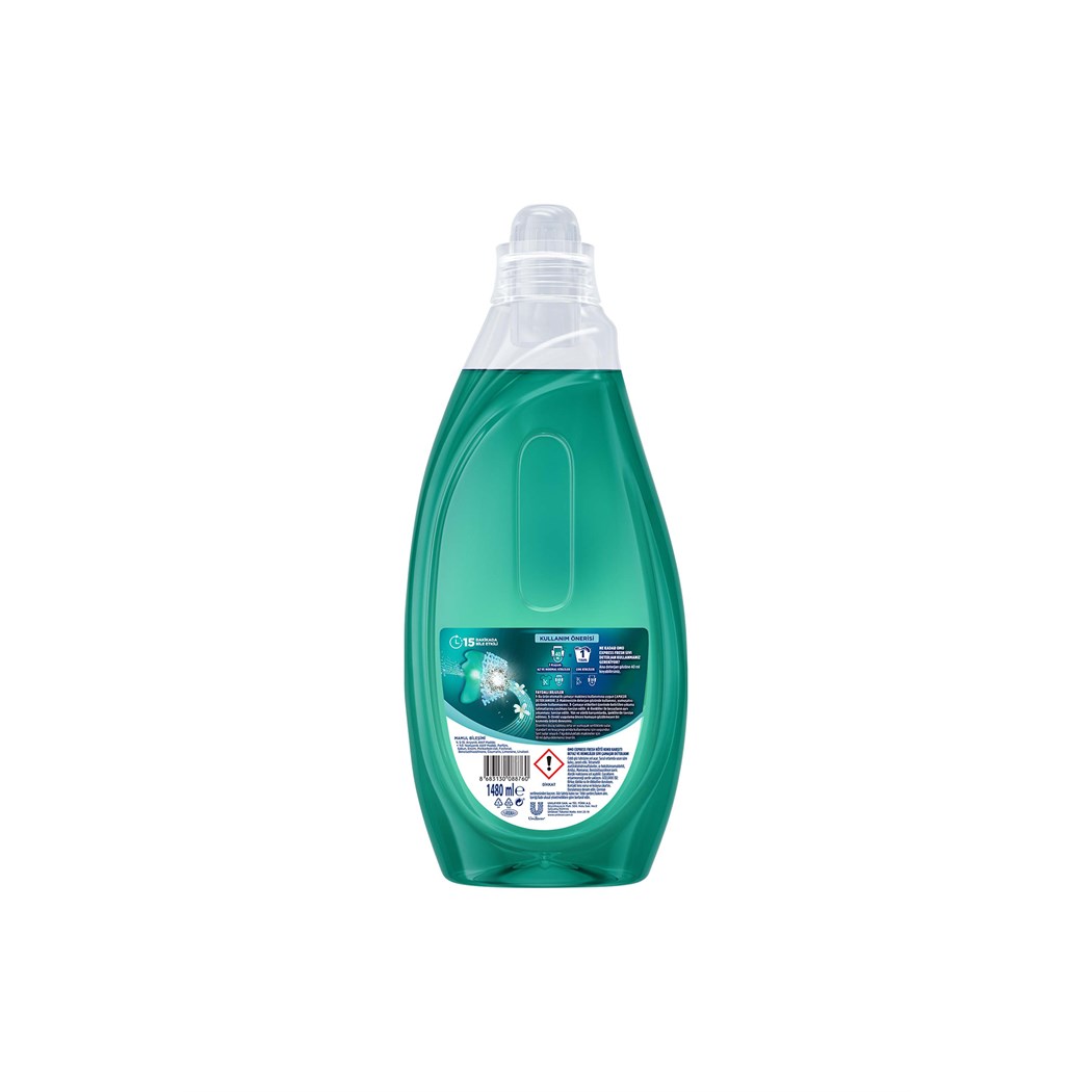 Express Fresh Kötü Koku Karşıtı Beyaz Ve Renkliler Sıvı Çamaşır Deterjanı 1480 ml