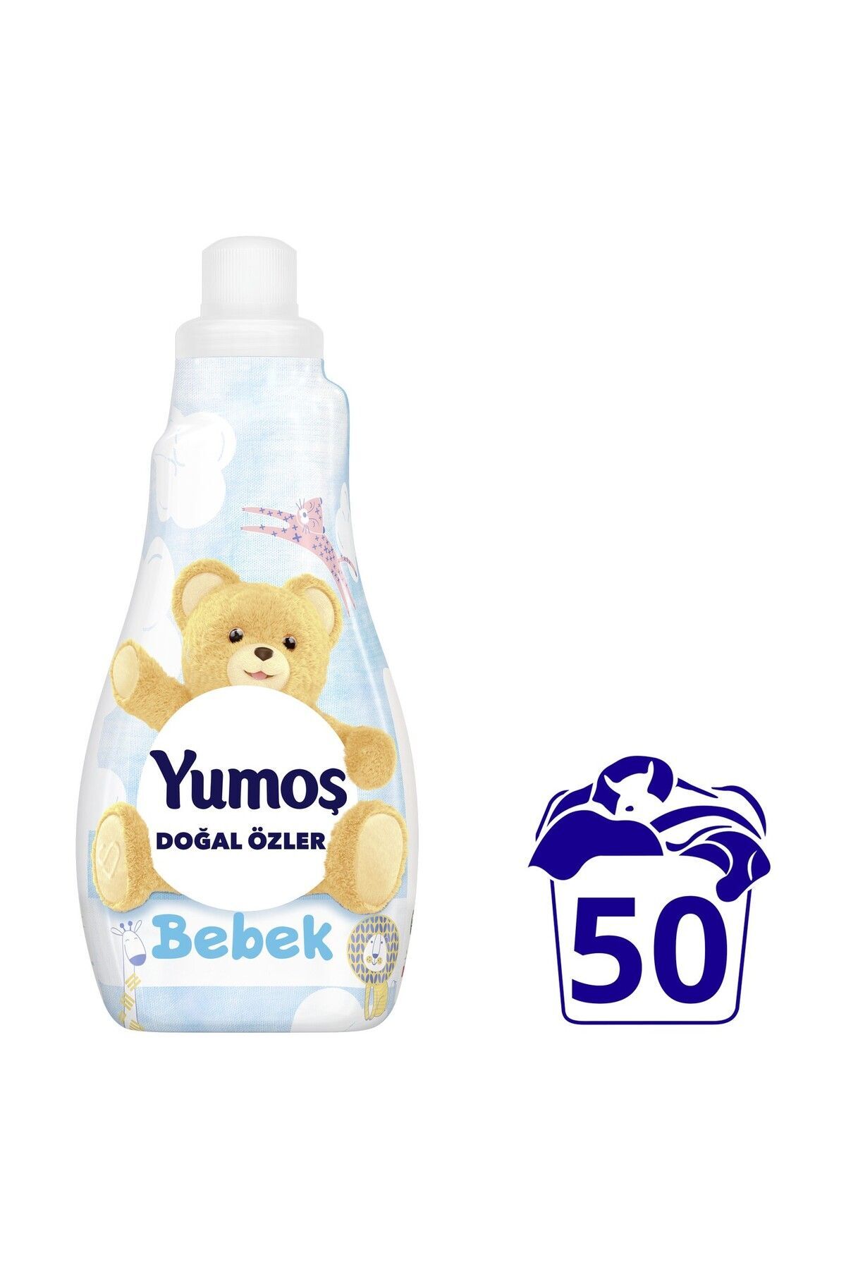 Doğal Özler Konsantre Çamaşır Yumuşatıcısı Bebek 1200 ml 50 Yıkama 1 Adet