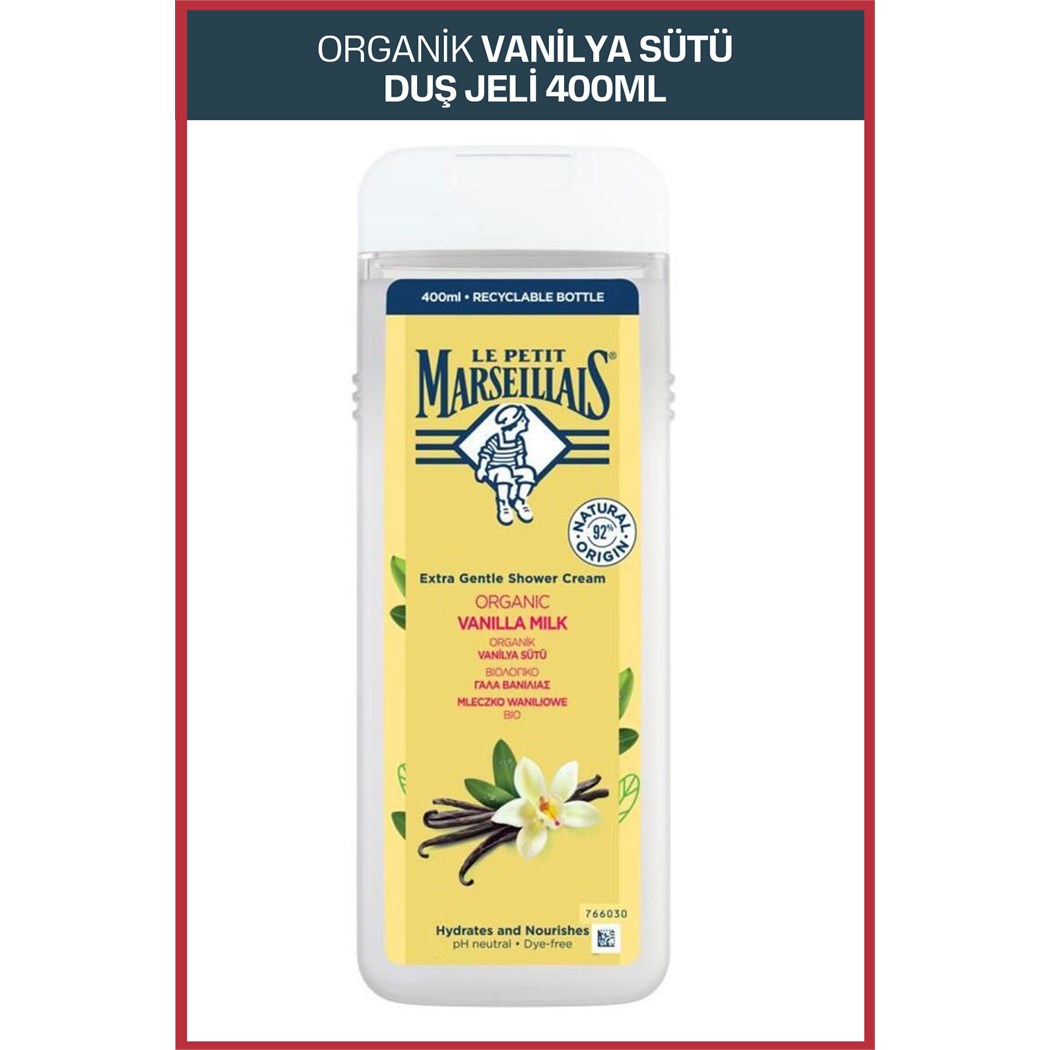 Duş Jeli Vanilya Sütü 400 ml
