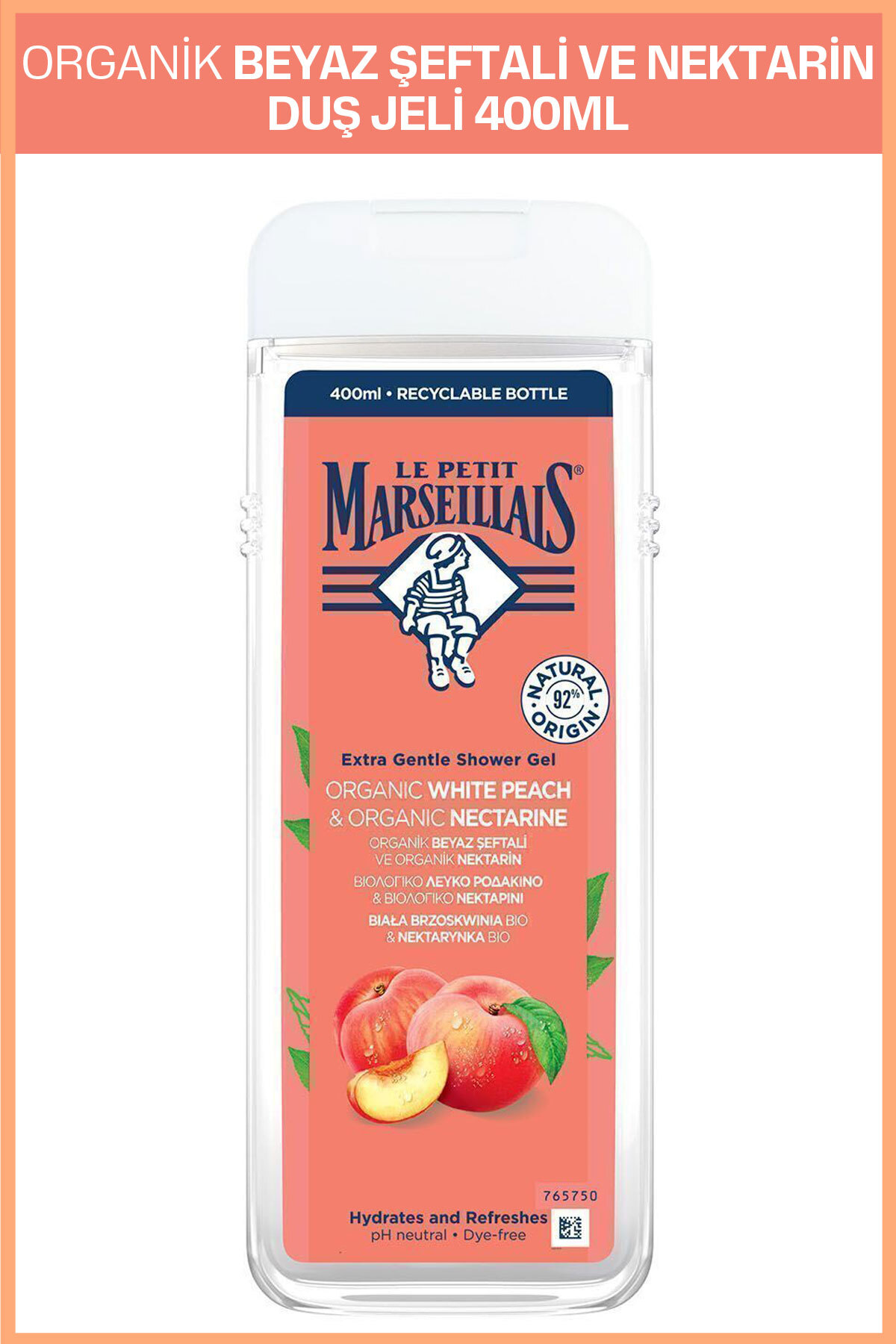 Şeftali Ve Nektarin Duş Jeli 400 ml